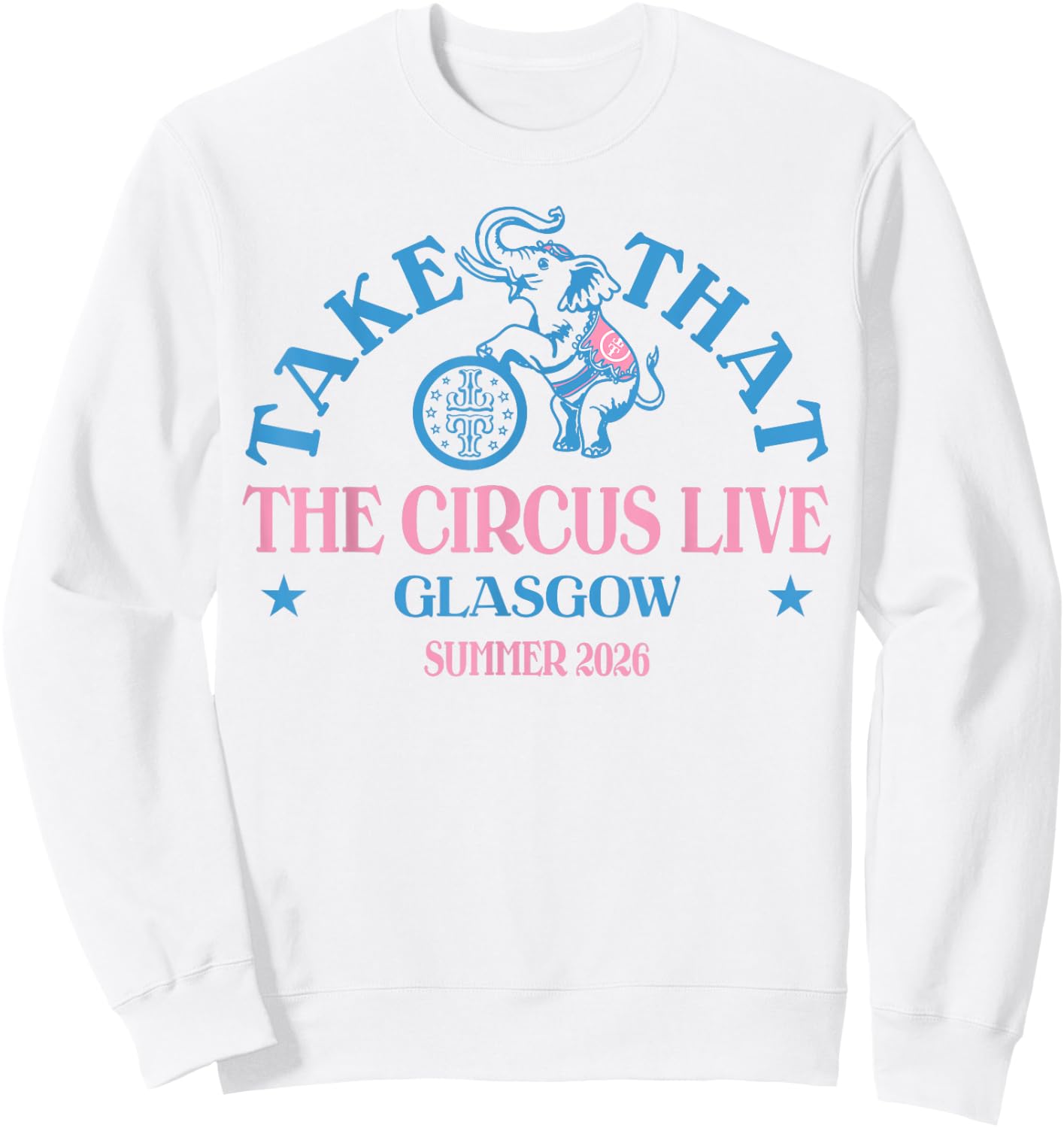 Take that The Circus Live Glasgow Sweatshirt - Sweatshirt | White