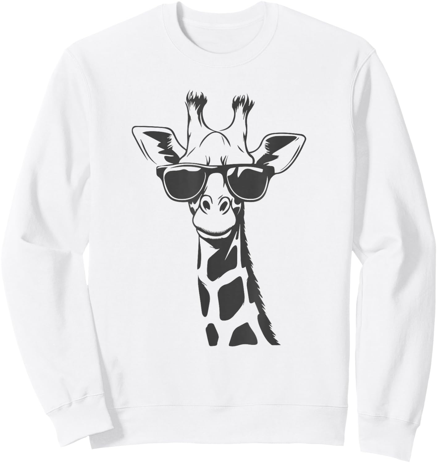 Giraffe Sweatshirt - Sweatshirt | White
