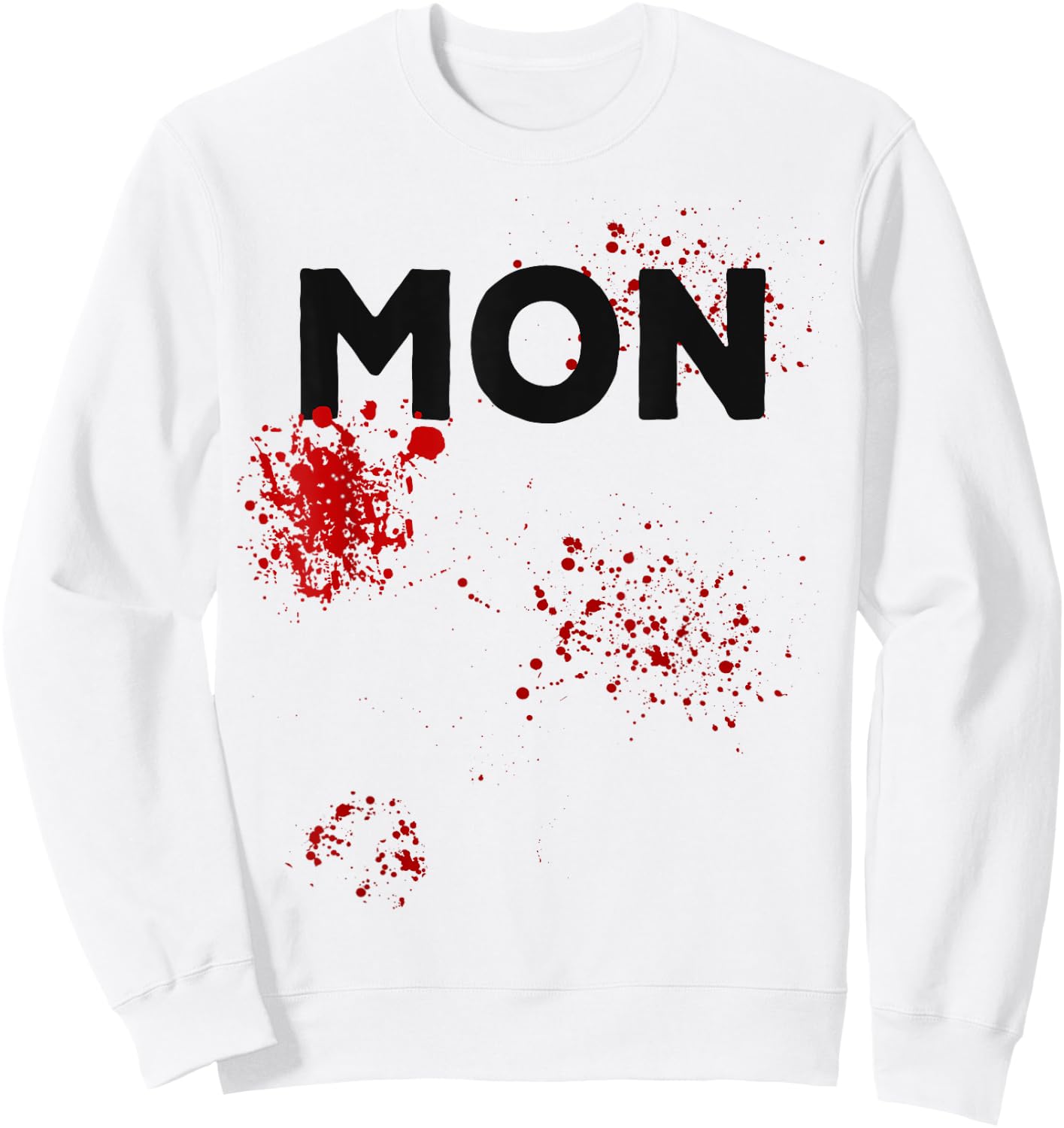 Shark Matching Group Halloween Costume Sweatshirt - Sweatshirt | White