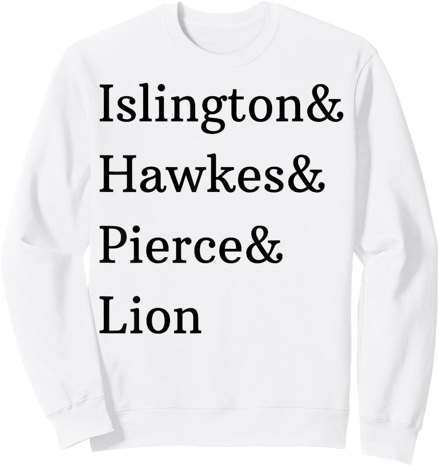 Islington Hawkes Pierce Lion Sweatshirt - Sweatshirt | White