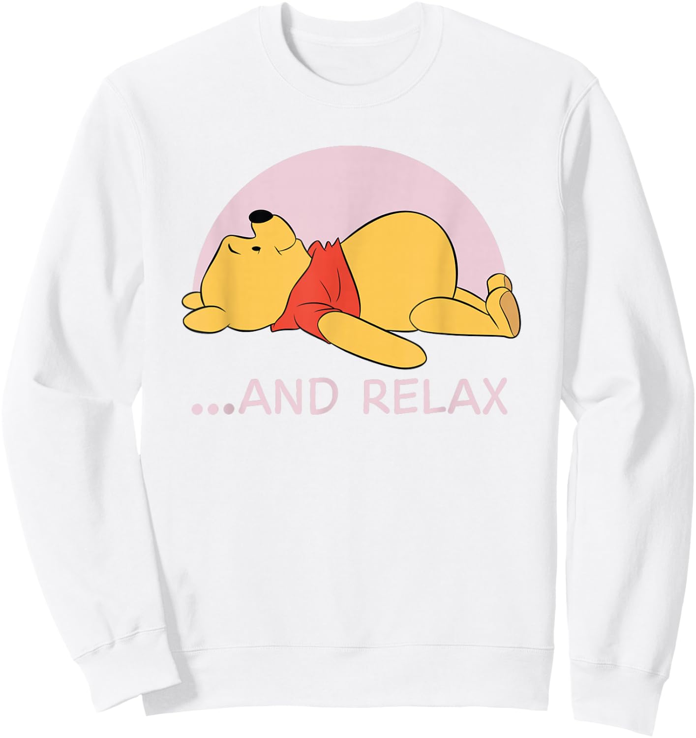 Winnie The Pooh Relax Sweatshirt - Sweatshirt | White