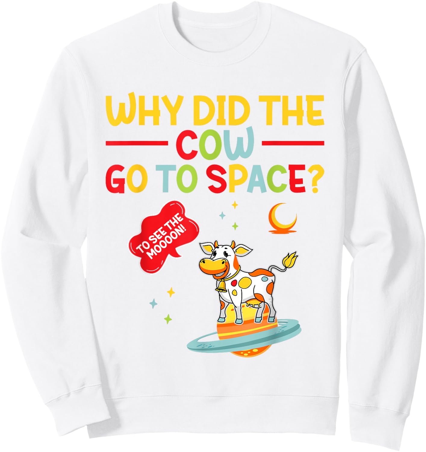Kids Jokes Funny Kid Dinosaur Animal Sayings Sweatshirt - Sweatshirt | White