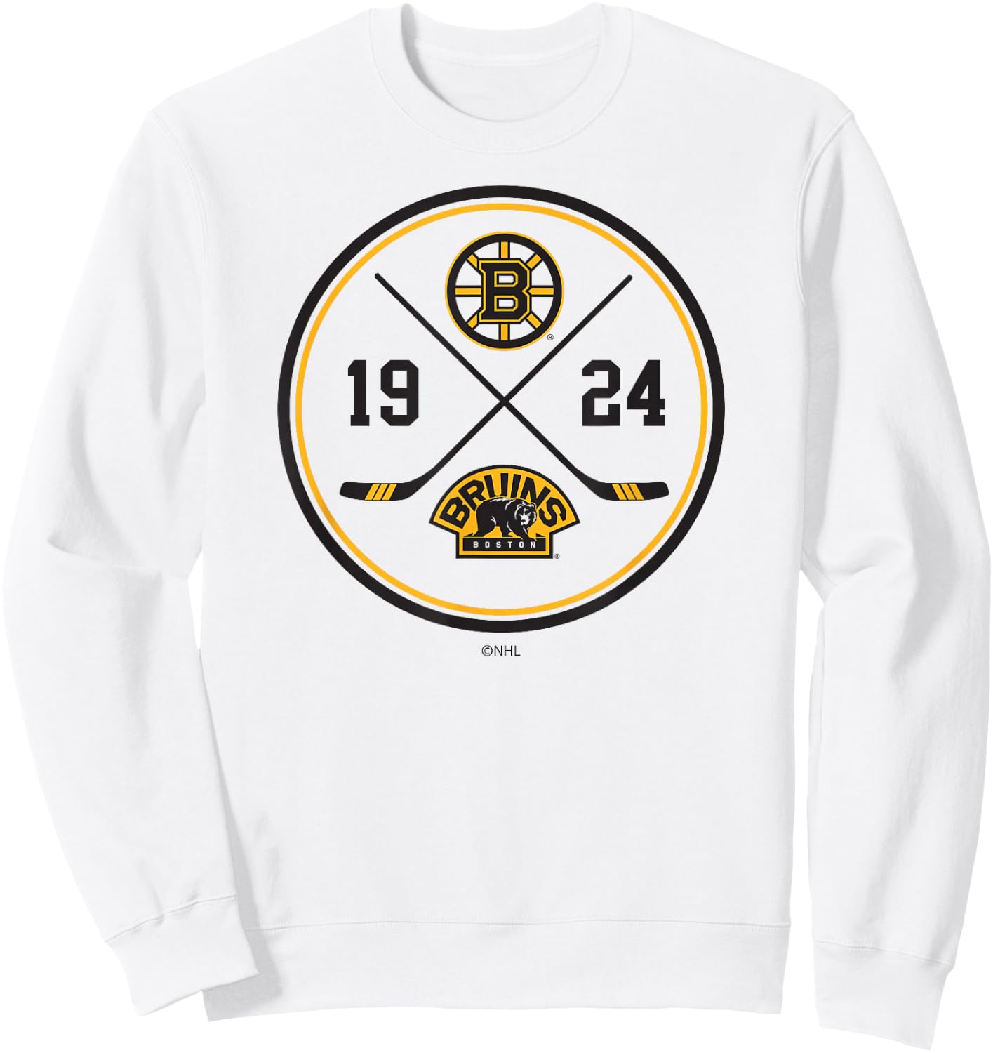 Boston Bruins Prize White Officially Licensed Sweatshirt - Sweatshirt | White