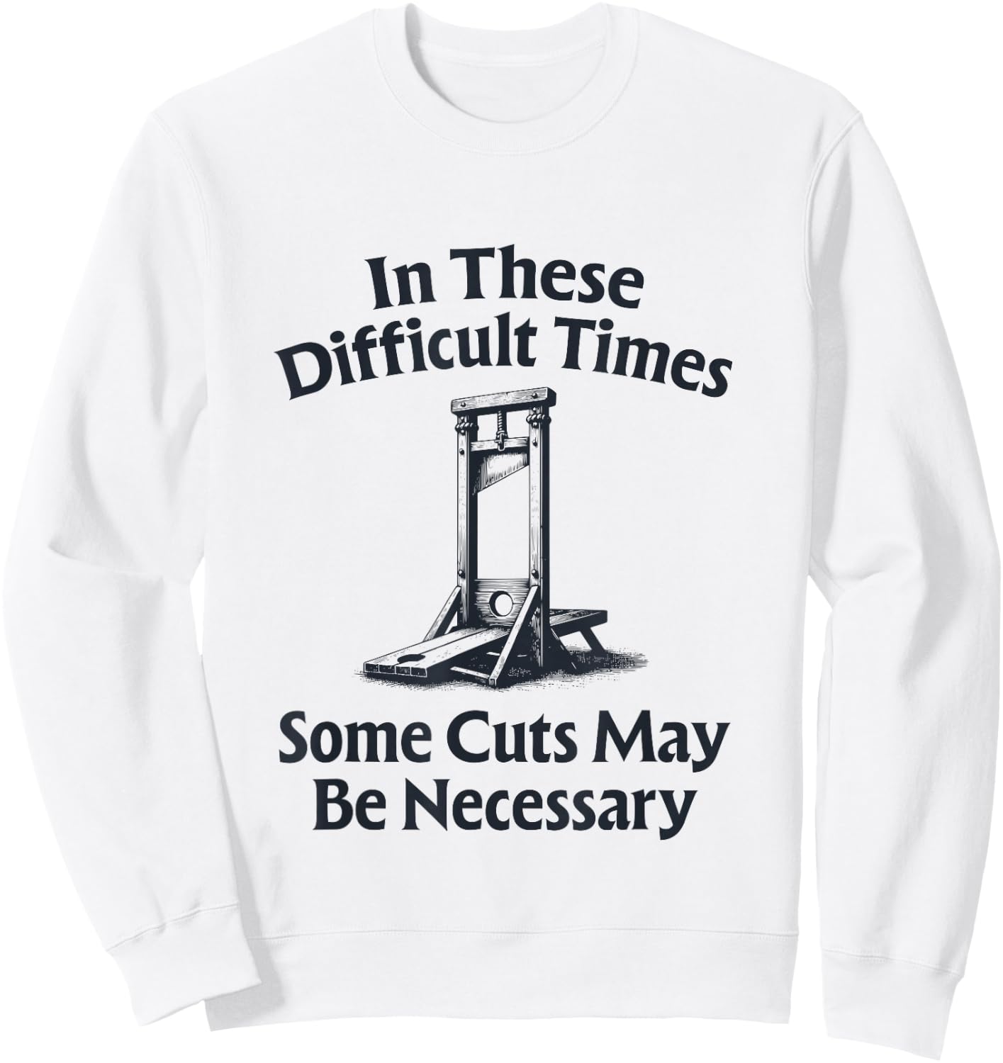 Anti Oligarchy French Revolution Sweatshirt - Sweatshirt | White