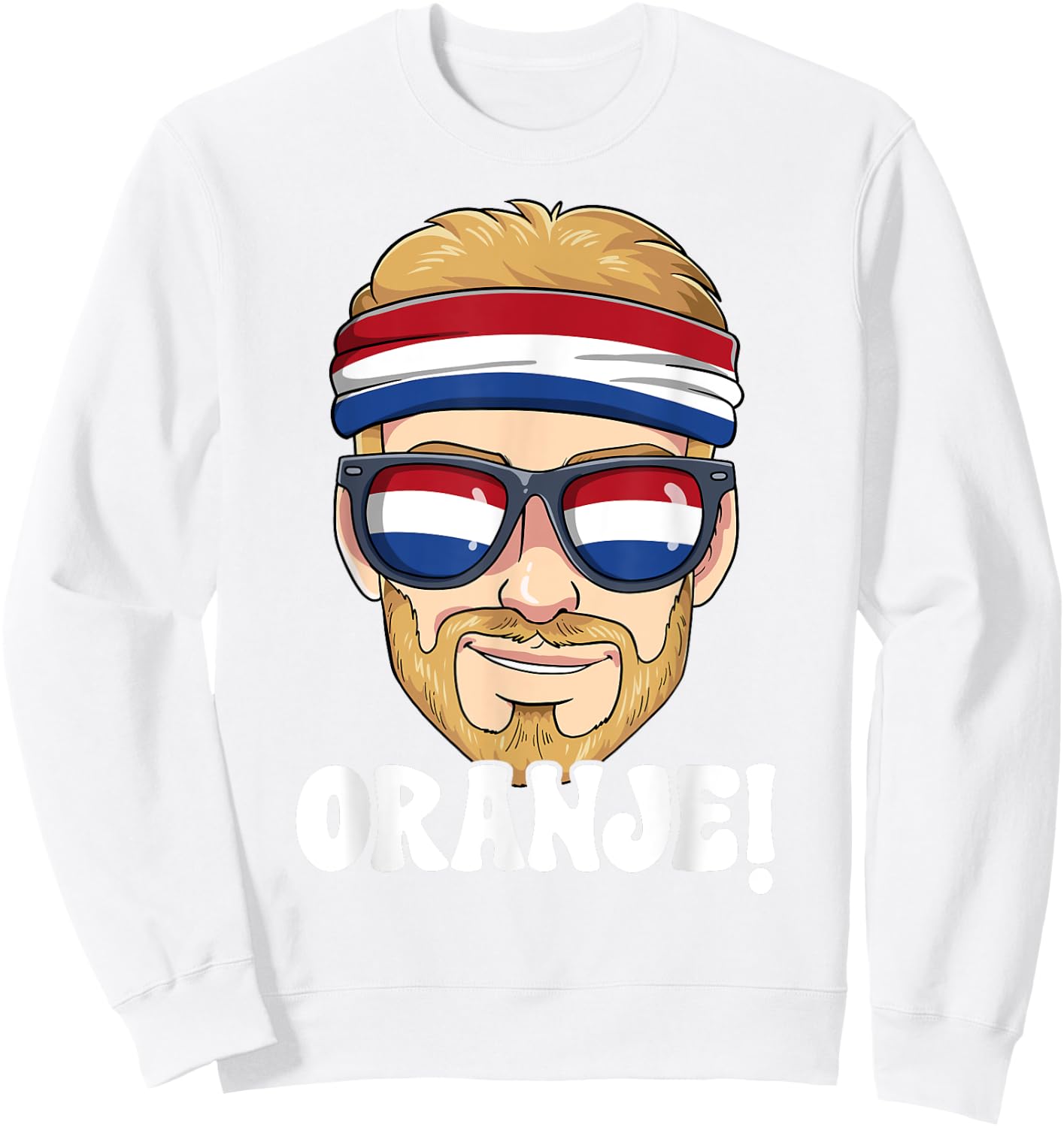 Holland Netherlands Orange , orange Sweatshirt - Sweatshirt | White