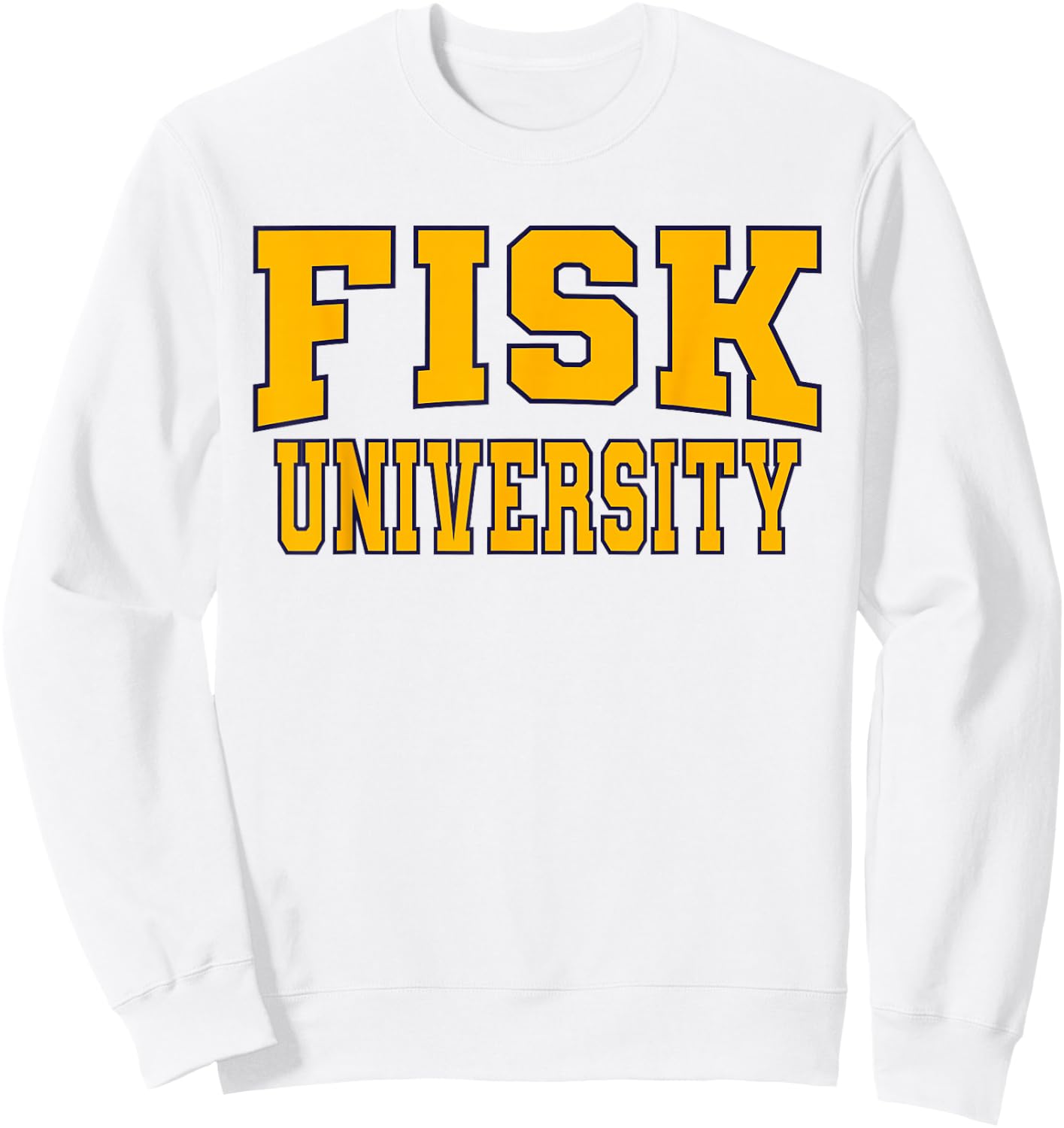 Fisk University Apparel Sports Fan Sweatshirt - Sweatshirt | White