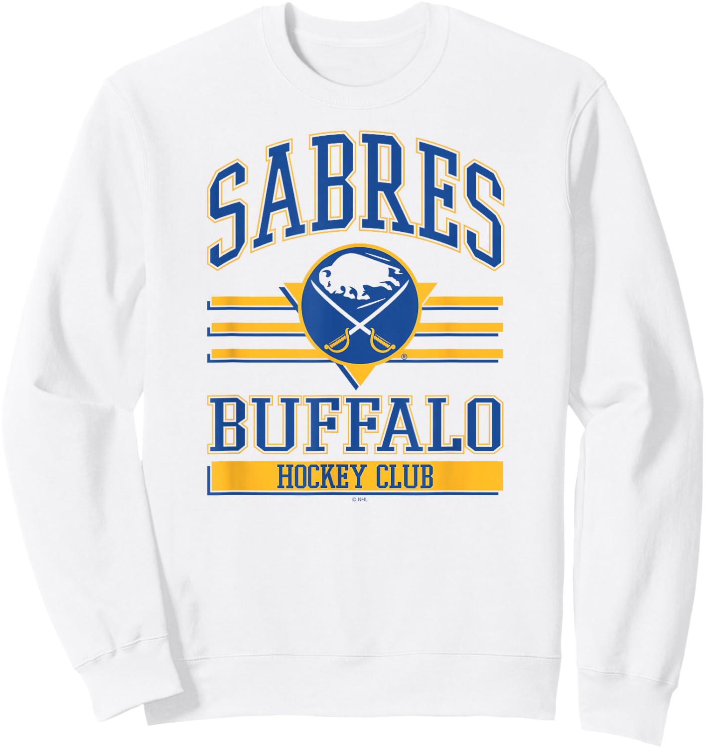 Buffalo Sabres Hockey Club White Officially Licensed Sweatshirt - Sweatshirt | White