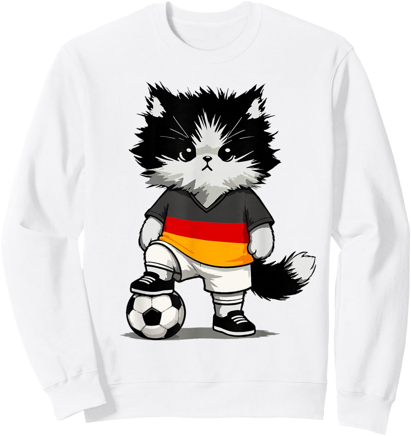 German Flag Men Women Kids Germany Sweatshirt - Sweatshirt | White