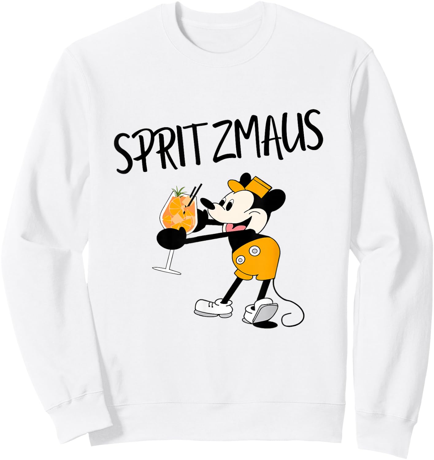 Spritzmaus | Holy Spritz Spritzy Mäuschen Mouse Aperölchen Sweatshirt - Sweatshirt | White
