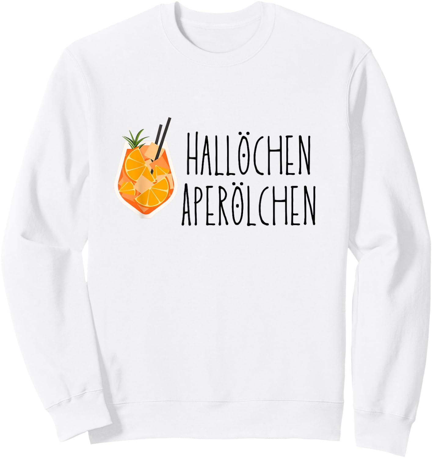 Hallöchen Aperölchen | Holy Spritztour Spritz Spritzy Team Sweatshirt - Sweatshirt | White