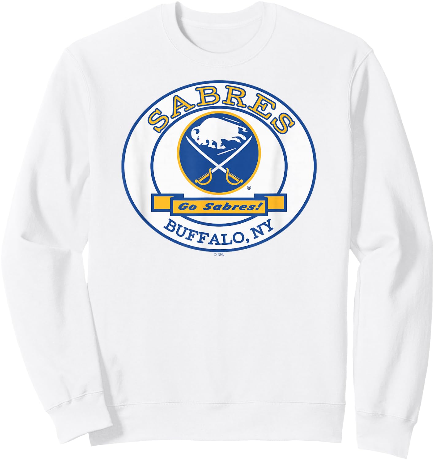 Buffalo Sabres Go Gray Officially Licensed Sweatshirt - Sweatshirt | White