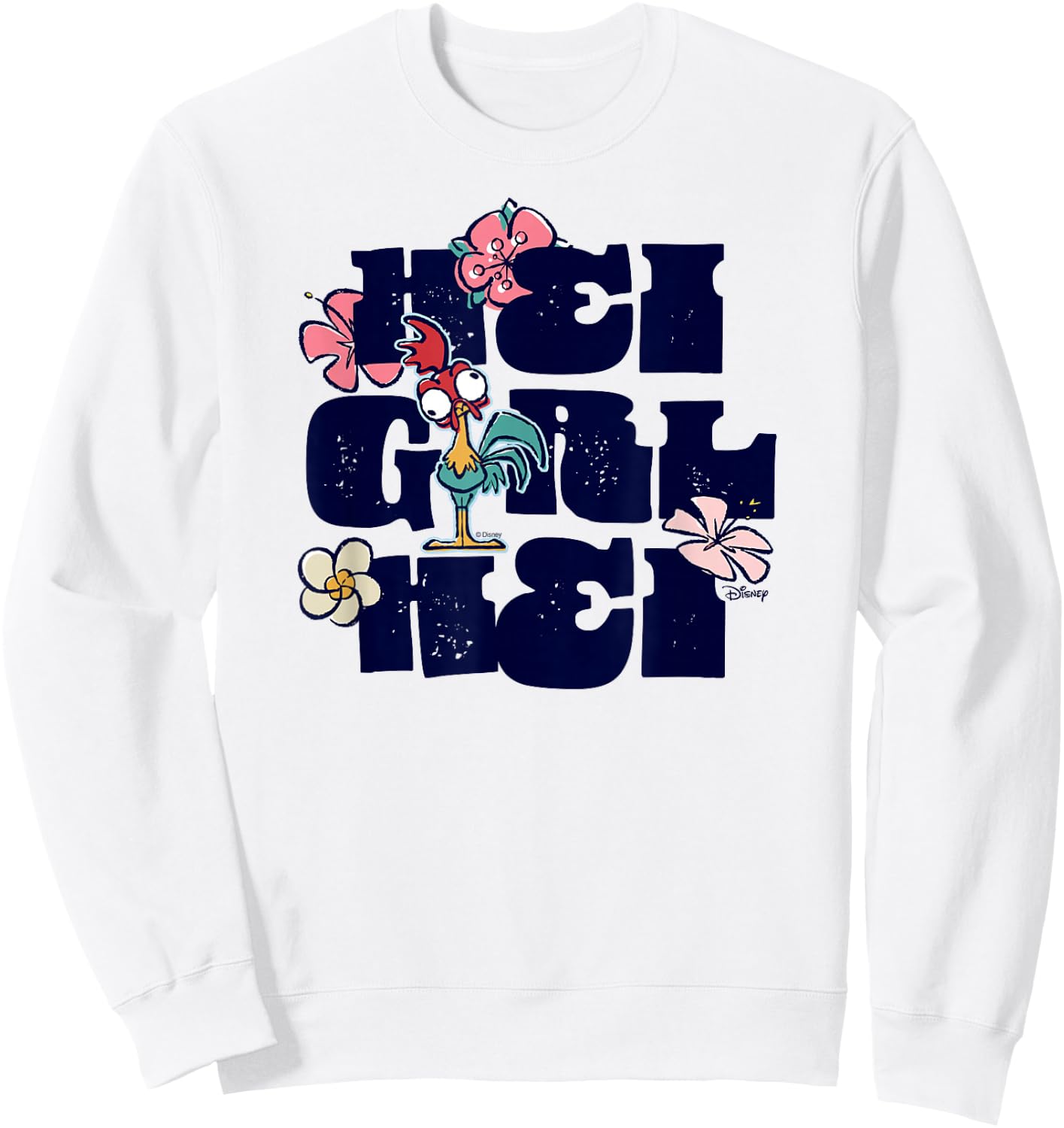 Moana - HEI Girl HEI Rooster Sweatshirt - Sweatshirt | White
