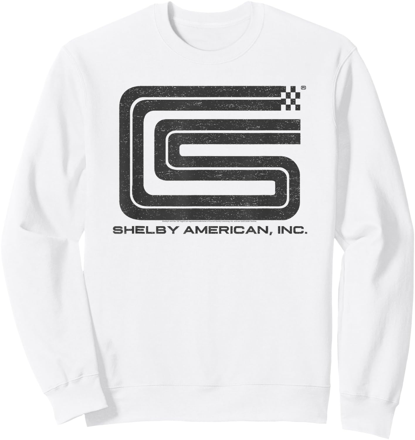 Carroll Shelby Vintage Sweatshirt - Sweatshirt | White