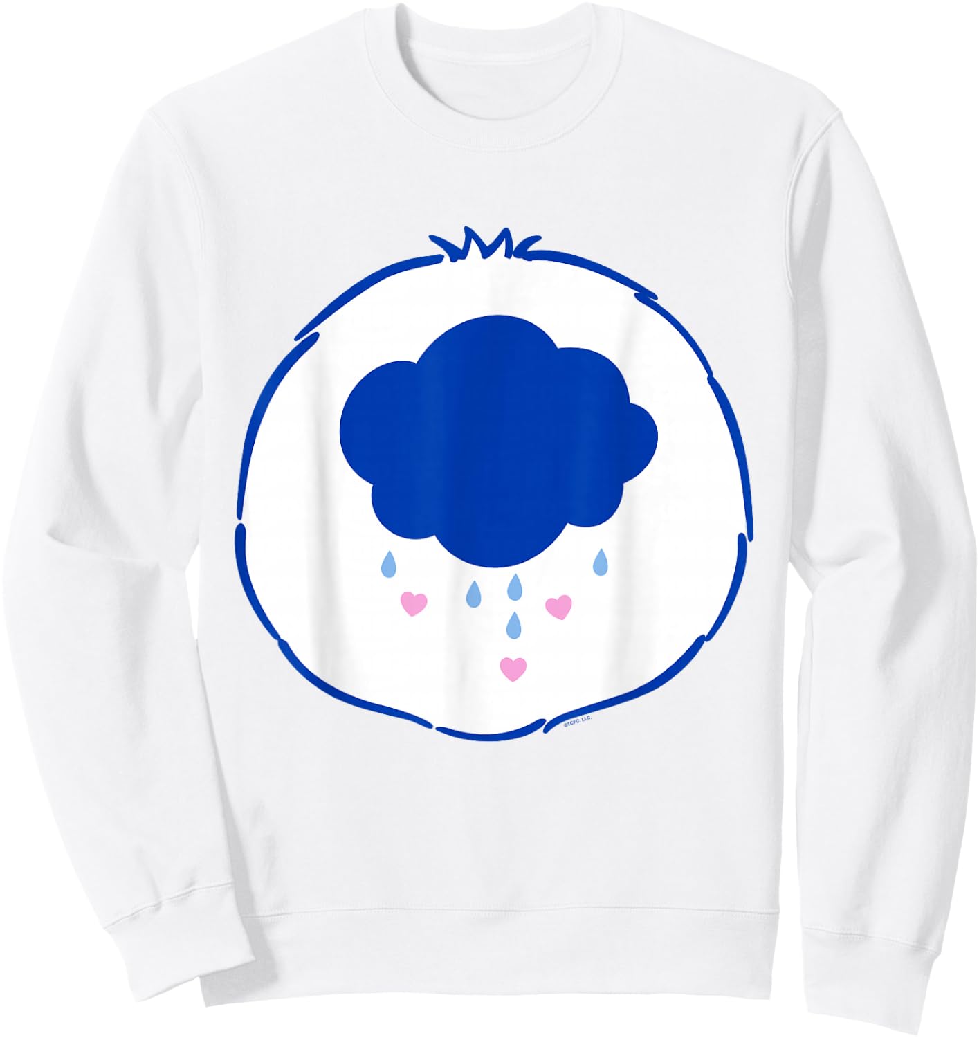 Care Bears Grumpy Belly Sweatshirt - Sweatshirt | White