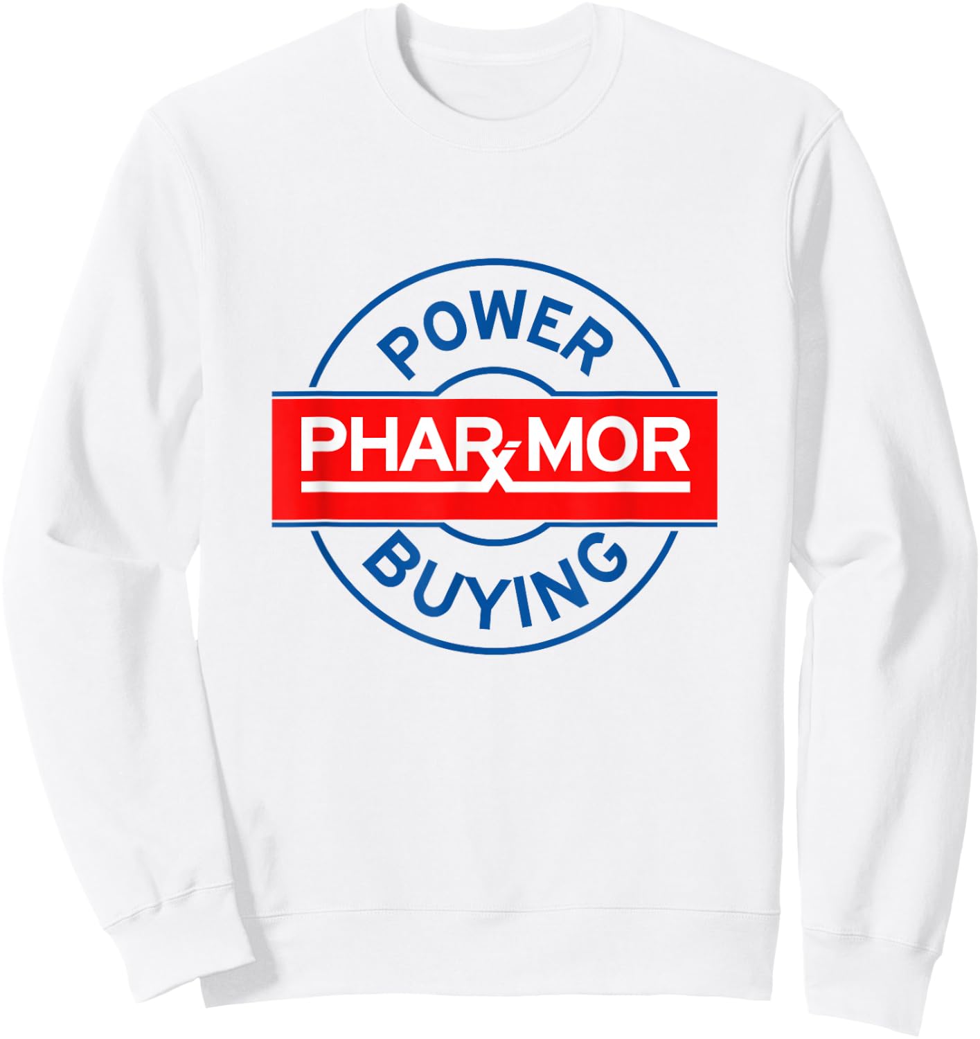 Phar-Mor Throwback to Mickey Monus Youngstown Ohio Scandal Sweatshirt - Sweatshirt | White