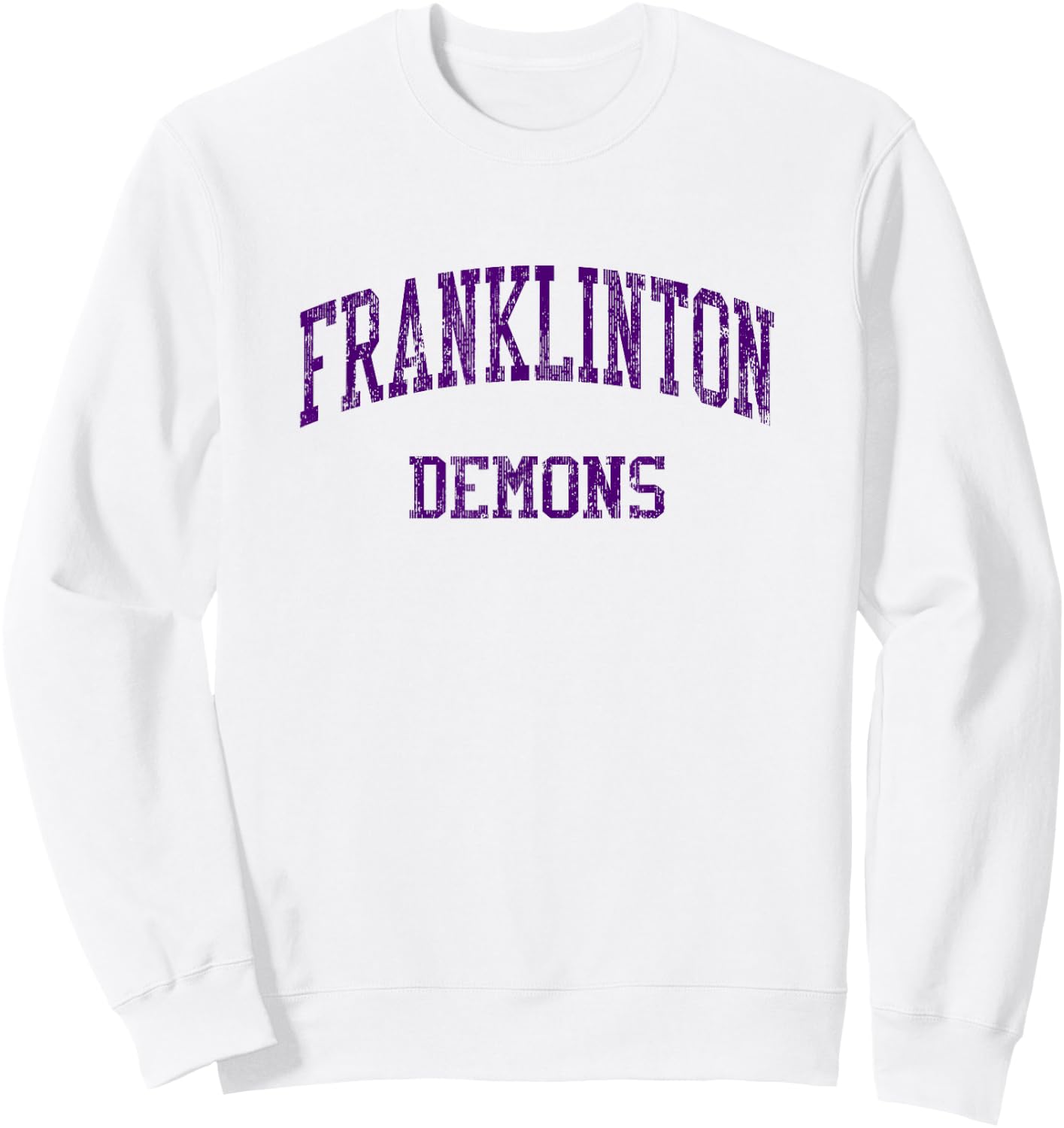 Franklinton High School HS Franklinton LA Vintage Sports Sweatshirt - Sweatshirt | White