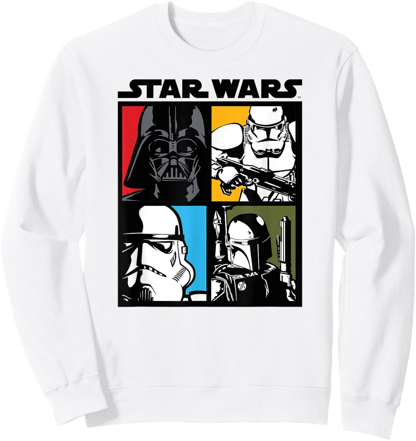 Star Wars Empire Group Sweatshirt - Sweatshirt | White