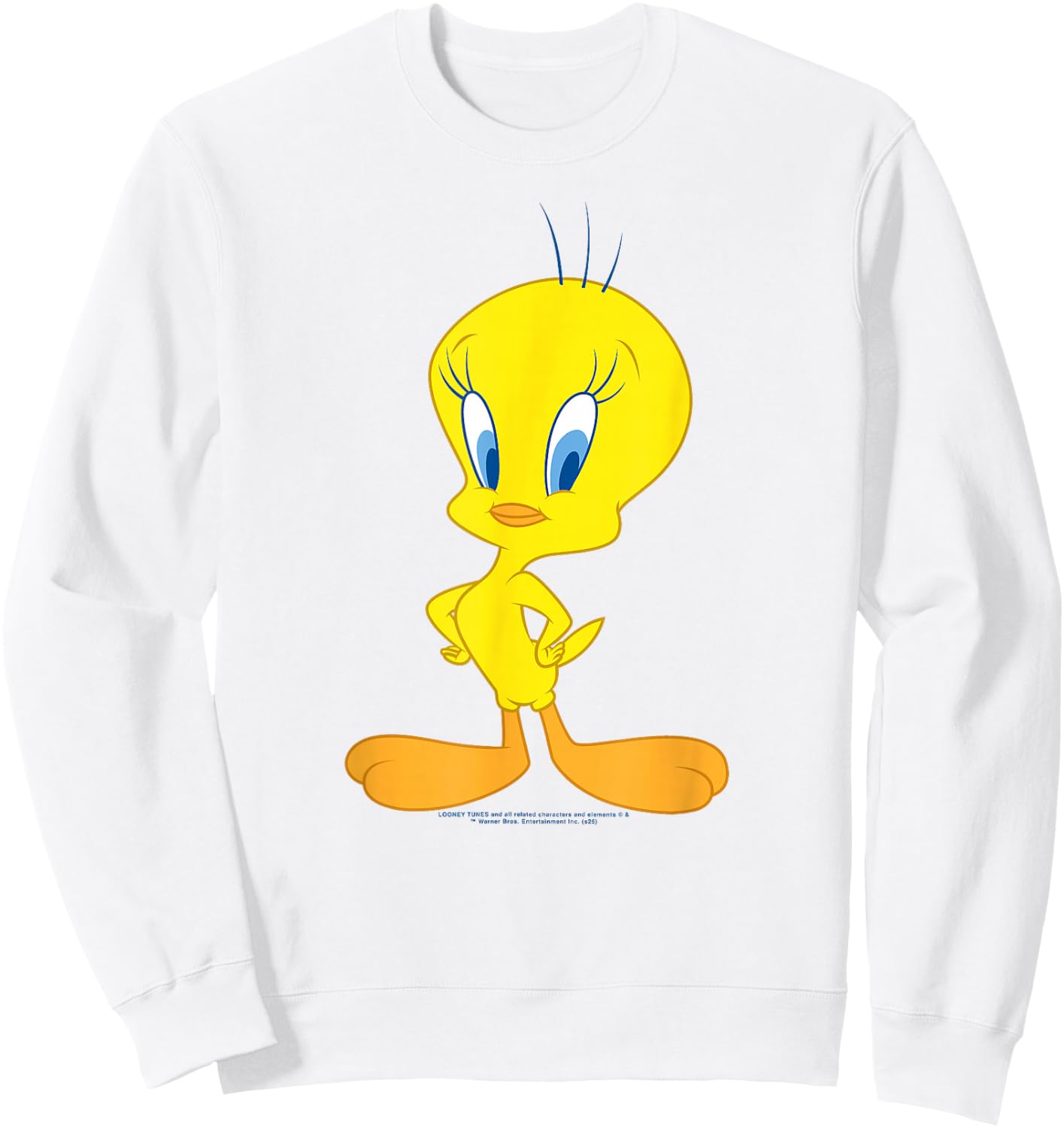 Bird Tweety Pie by Looney Tunes , white, S Sweatshirt - Sweatshirt | White