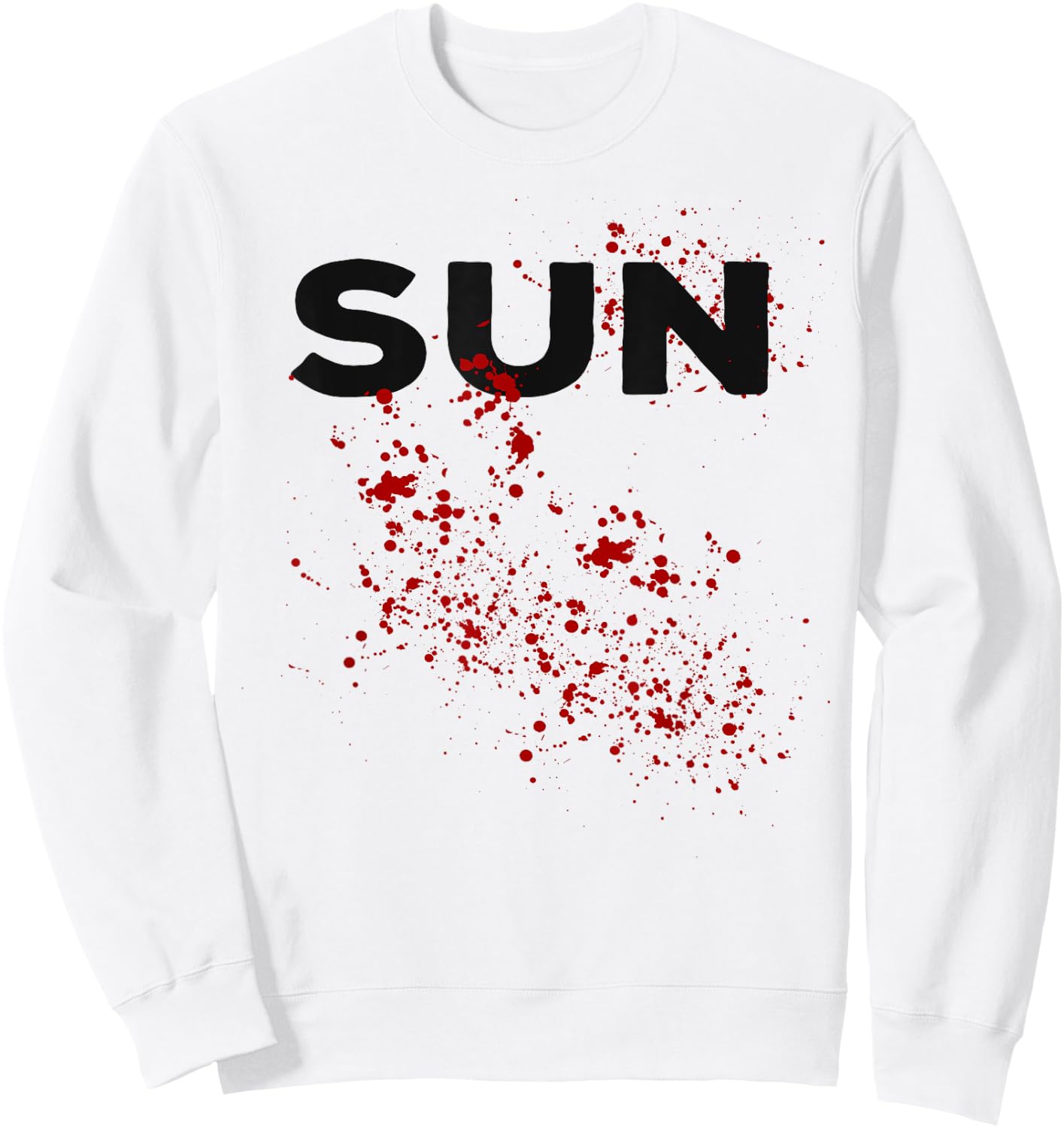 Sunday Shark Matching Group Halloween Costume Sweatshirt - Sweatshirt | White