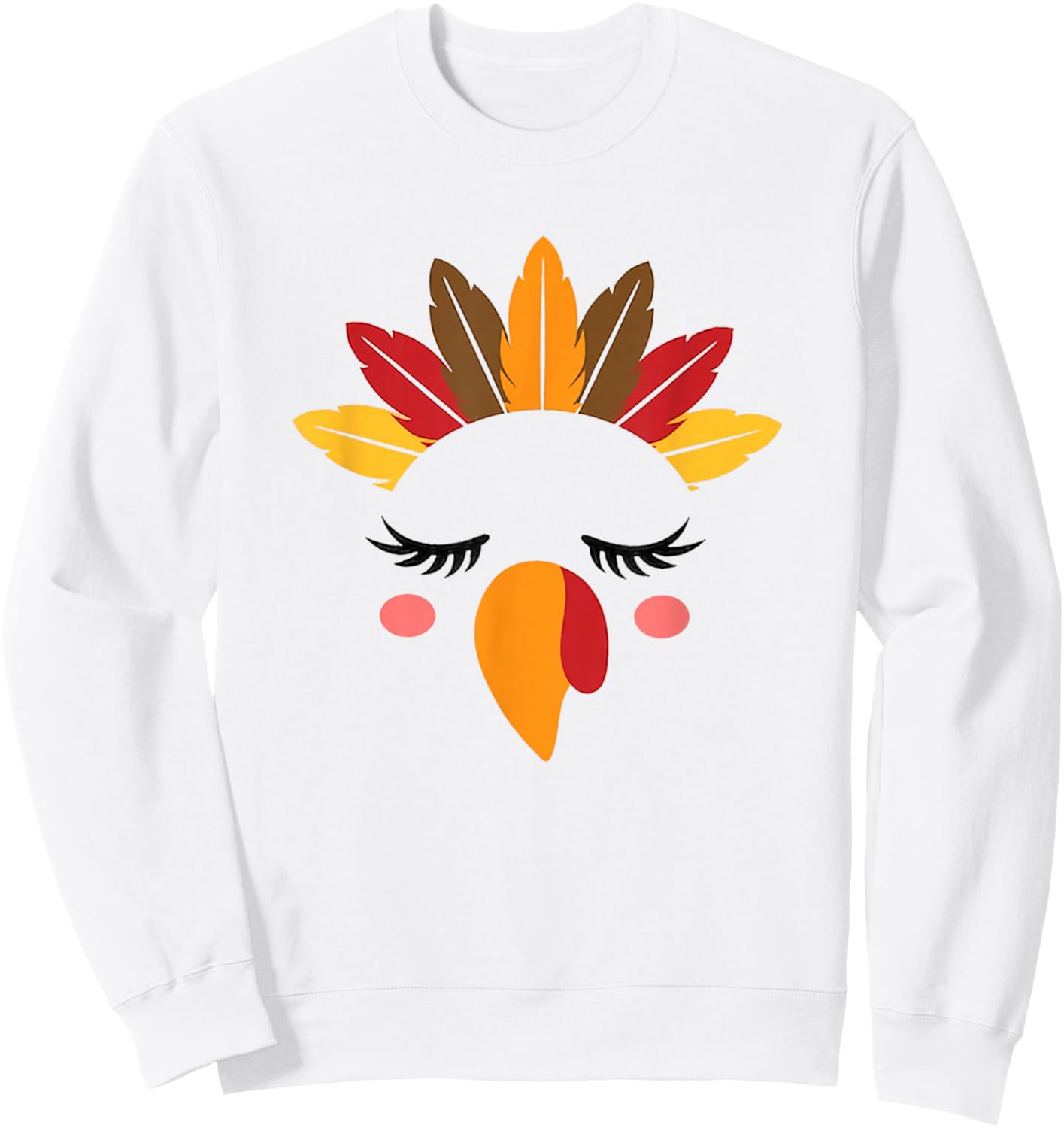 I'm Just Here To Stuff The Turkey Thanksgiving Couple Sweatshirt - Sweatshirt | White