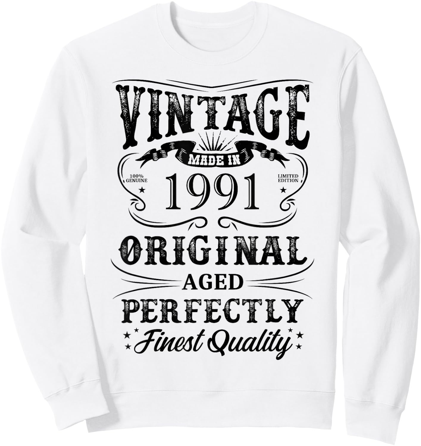 Millésime 1991 Légendaire Depuis 1991 Sweatshirt - Sweatshirt | White