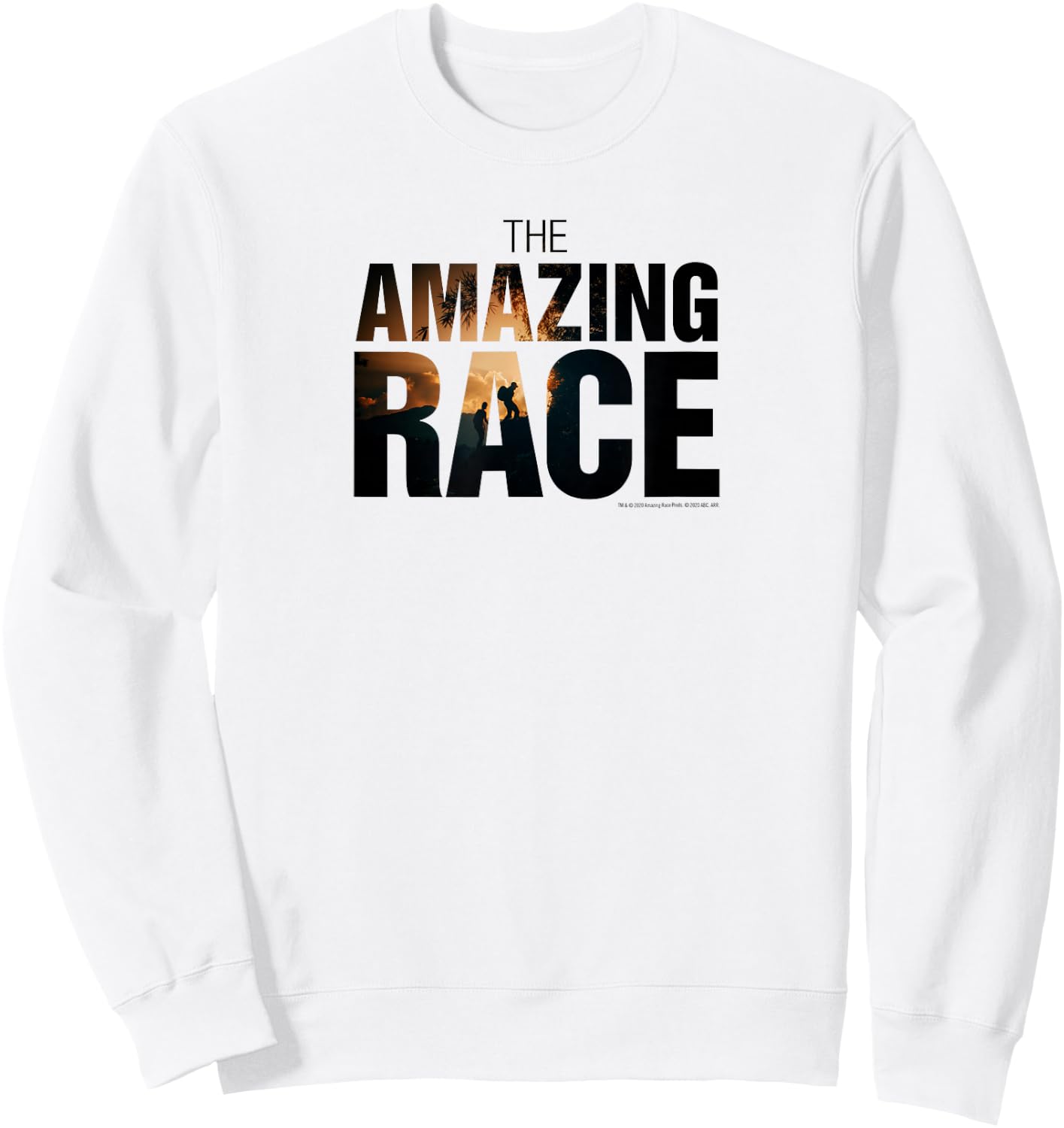 The Amazing Race Color Logo Sweatshirt - Sweatshirt | White