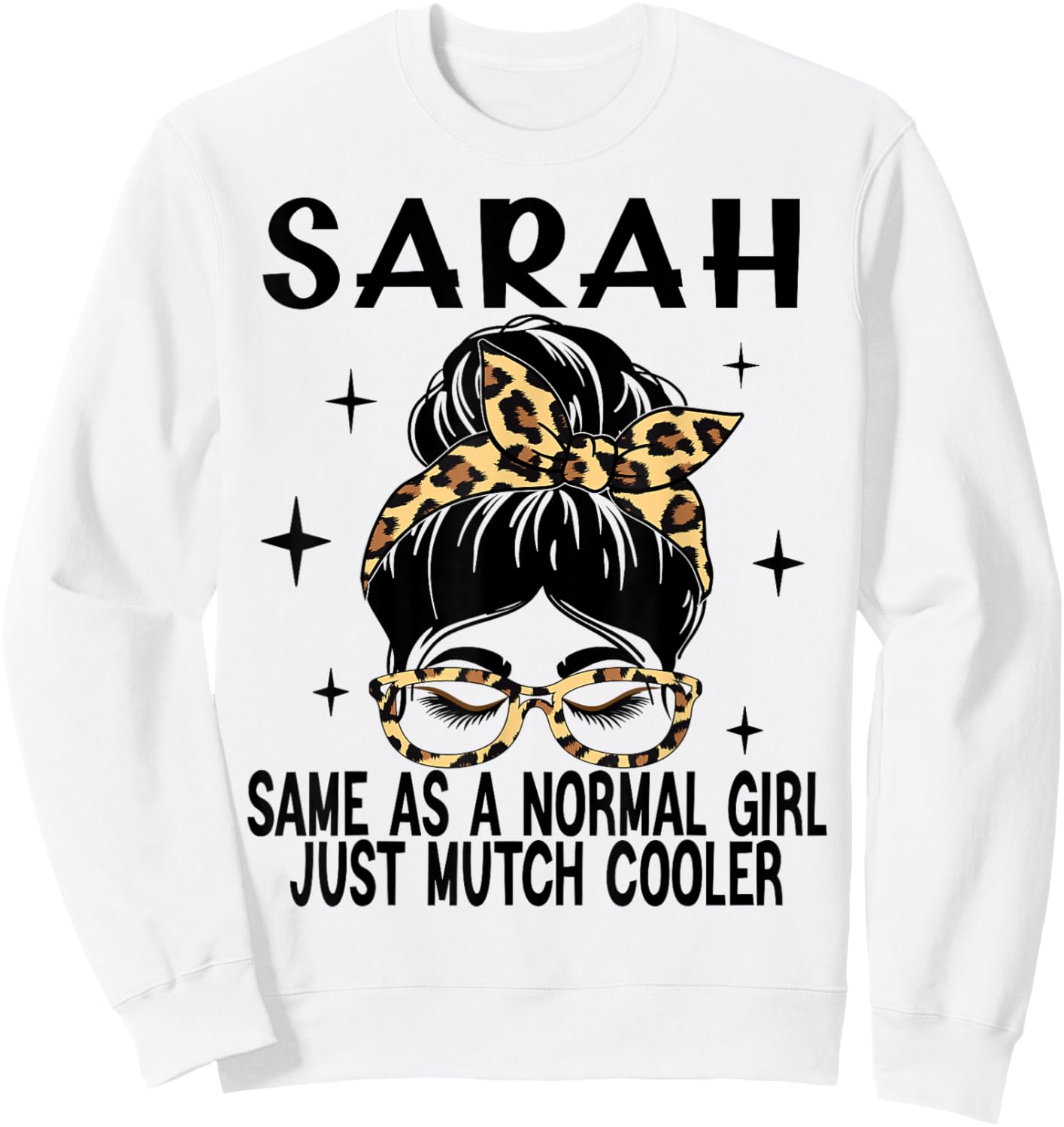 SARAH Costume Cute Definition Personalized Name SARAH Sweatshirt - Sweatshirt | White