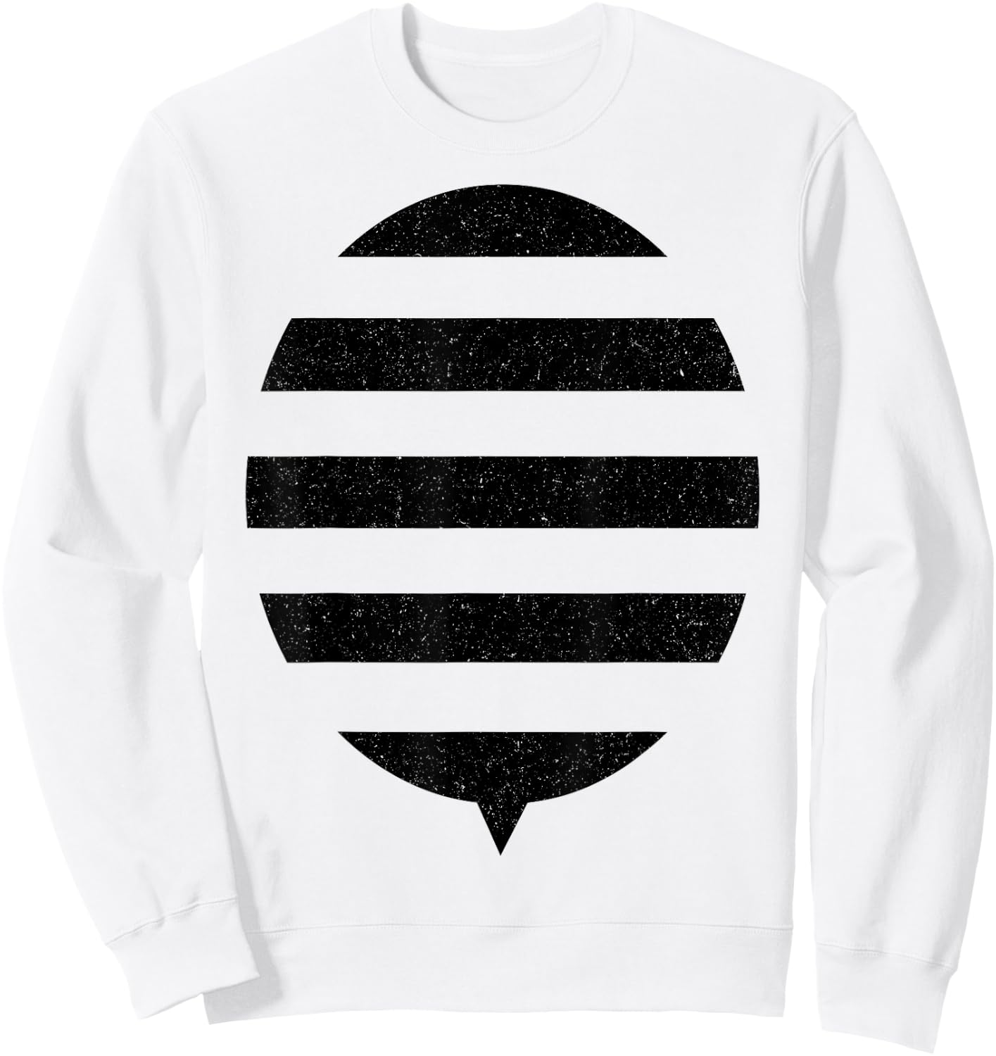Bumblebee Bee Costume Kids Boys Girls Easy DIY Halloween Sweatshirt - Sweatshirt | White