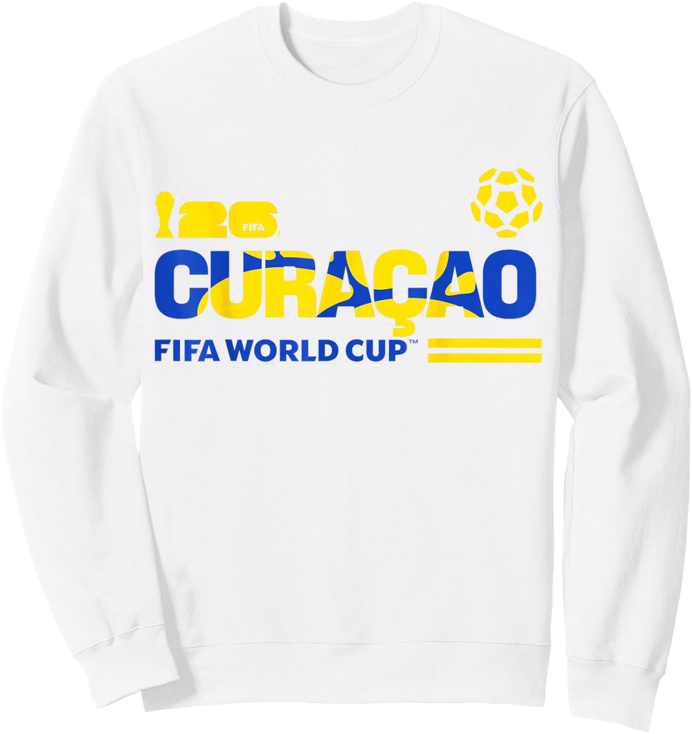 FIFA WM-26-Qualifikation Curacao Sweatshirt - Sweatshirt | White