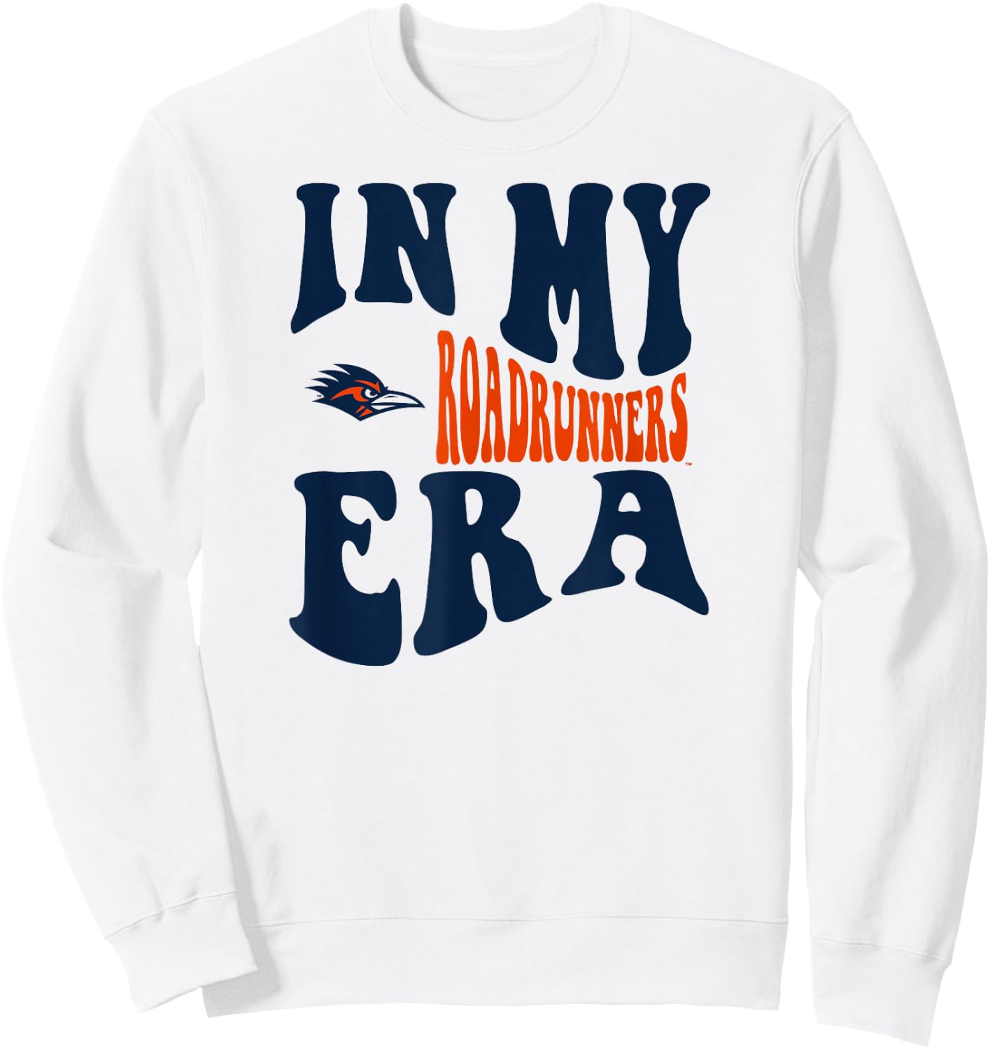 Texas San Antonio Roadrunners Era White Officially Licensed Sweatshirt - Sweatshirt | White