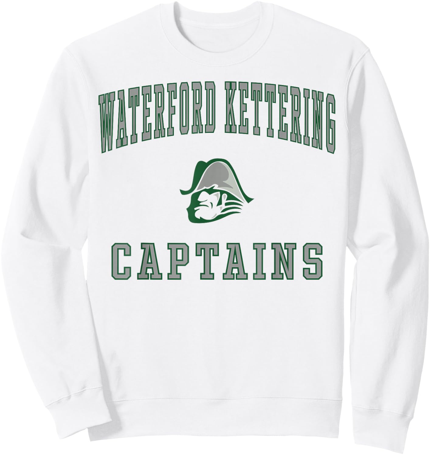 Waterford Kettering High School Captains Sweatshirt - Sweatshirt | White