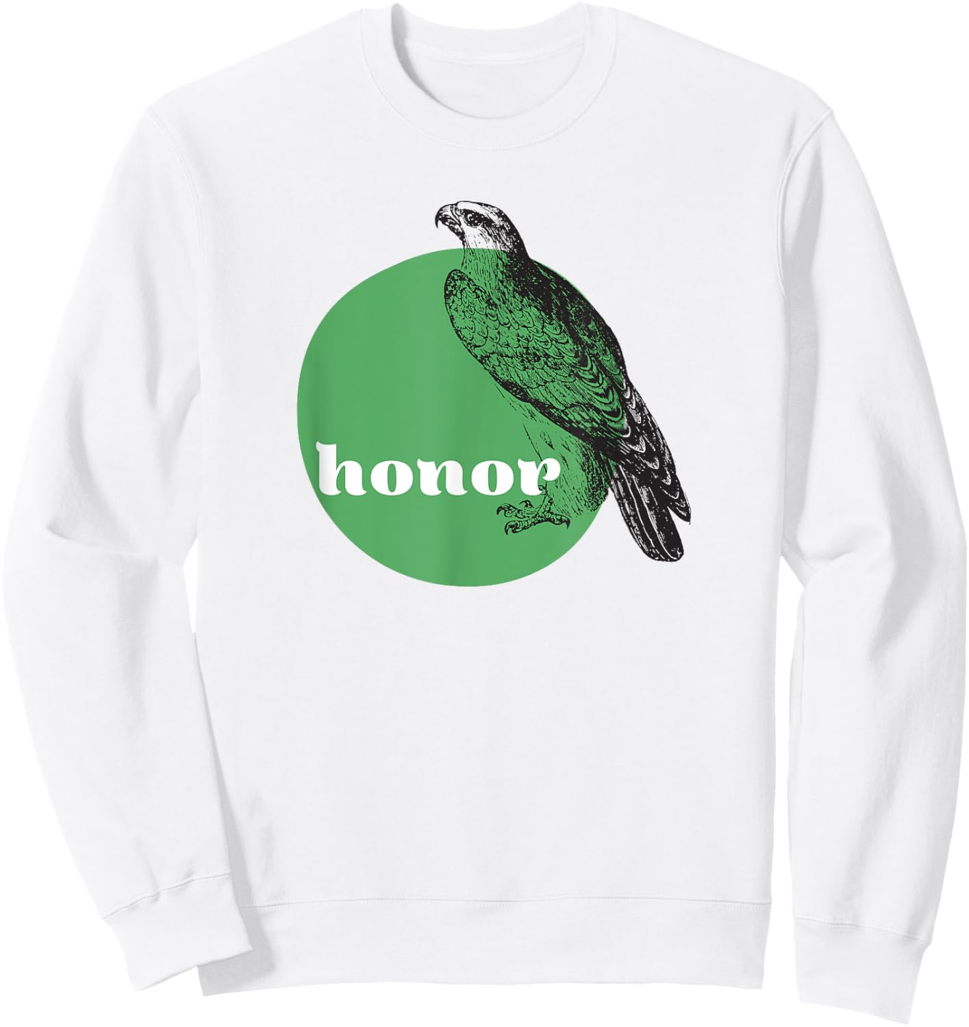 Falconry | Honor | Peregrine Falcon | UAE | Dubai | Desert Sweatshirt - Sweatshirt | White