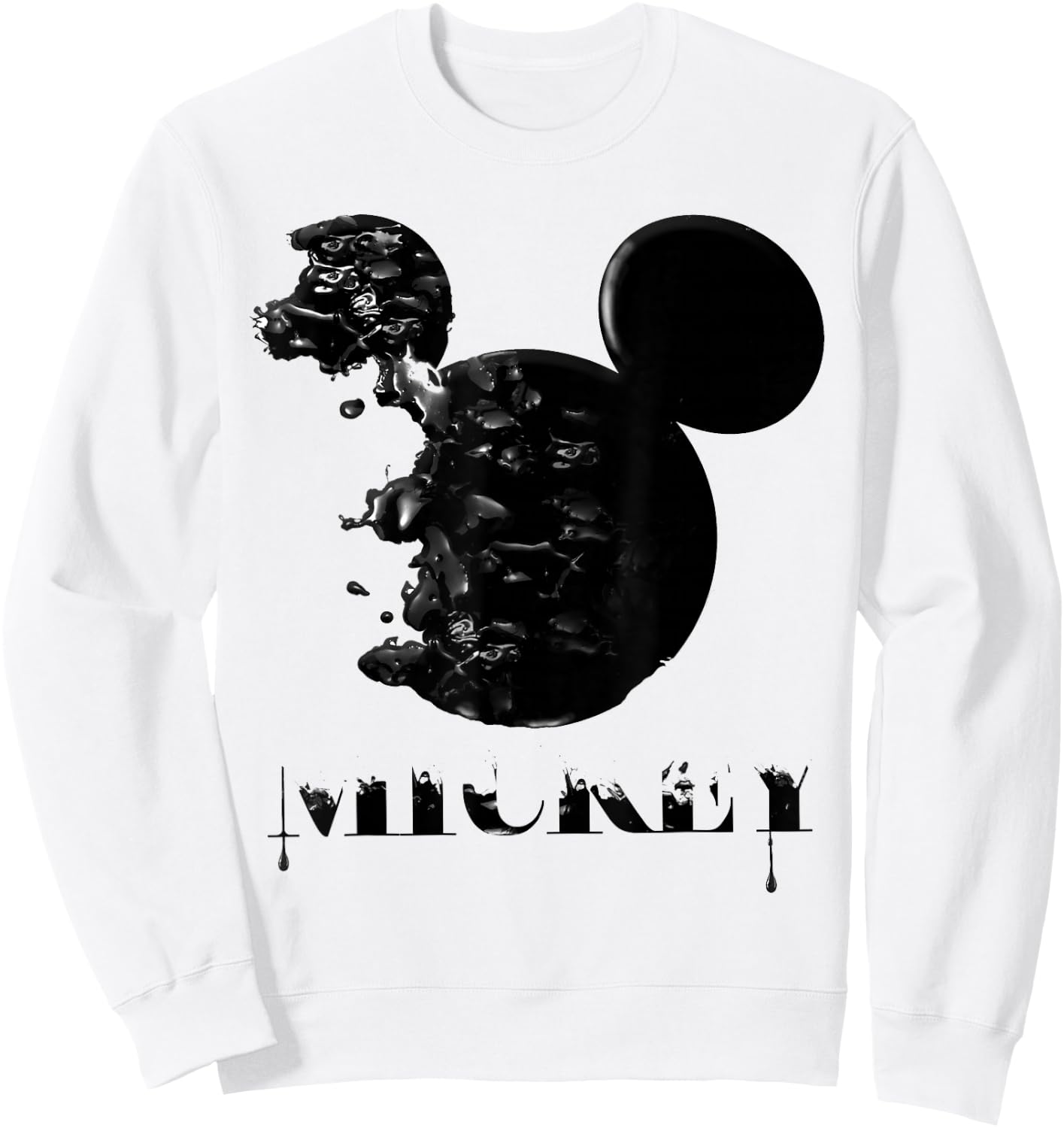 Disney - Mickey Mouse Ink Sweatshirt - Sweatshirt | White