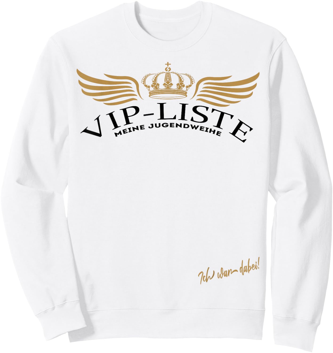 Jugendweihe 2026 Gästebuch Mädchen Jungen Sweatshirt - Sweatshirt | White