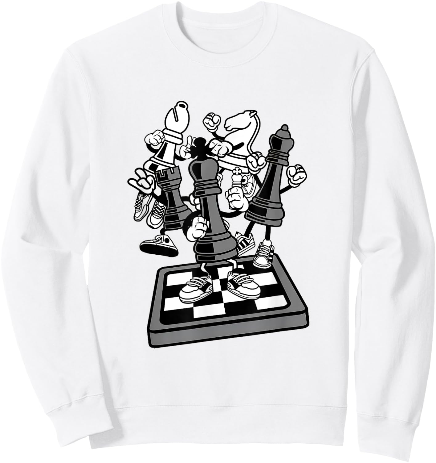Schach- , Schach Kinder, Schachliebhaber, Schach für Kinder Sweatshirt - Sweatshirt | White