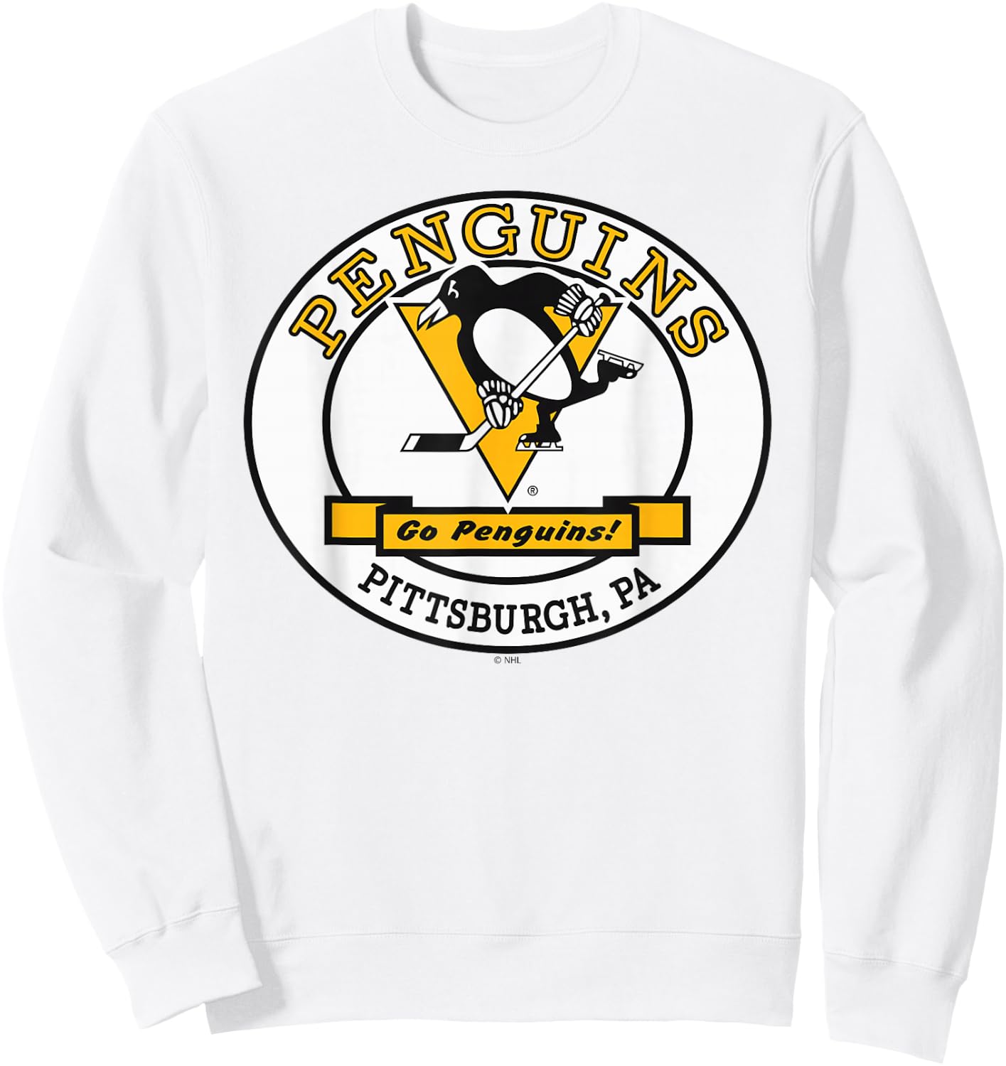 Pittsburgh Penguins Go Gray Officially Licensed Sweatshirt - Sweatshirt | White