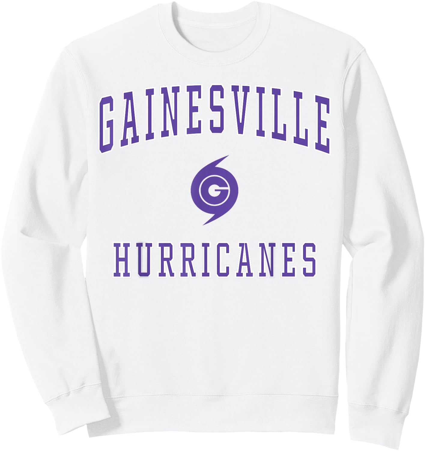 Gainesville High School Hurricanes Sweatshirt - Sweatshirt | White