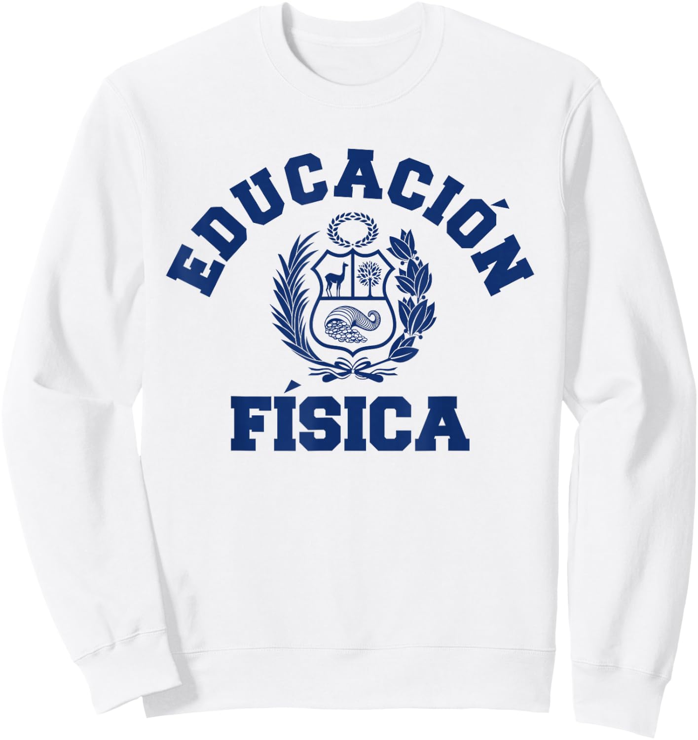 Peru Educacion Fisica Sweatshirt - Sweatshirt | White