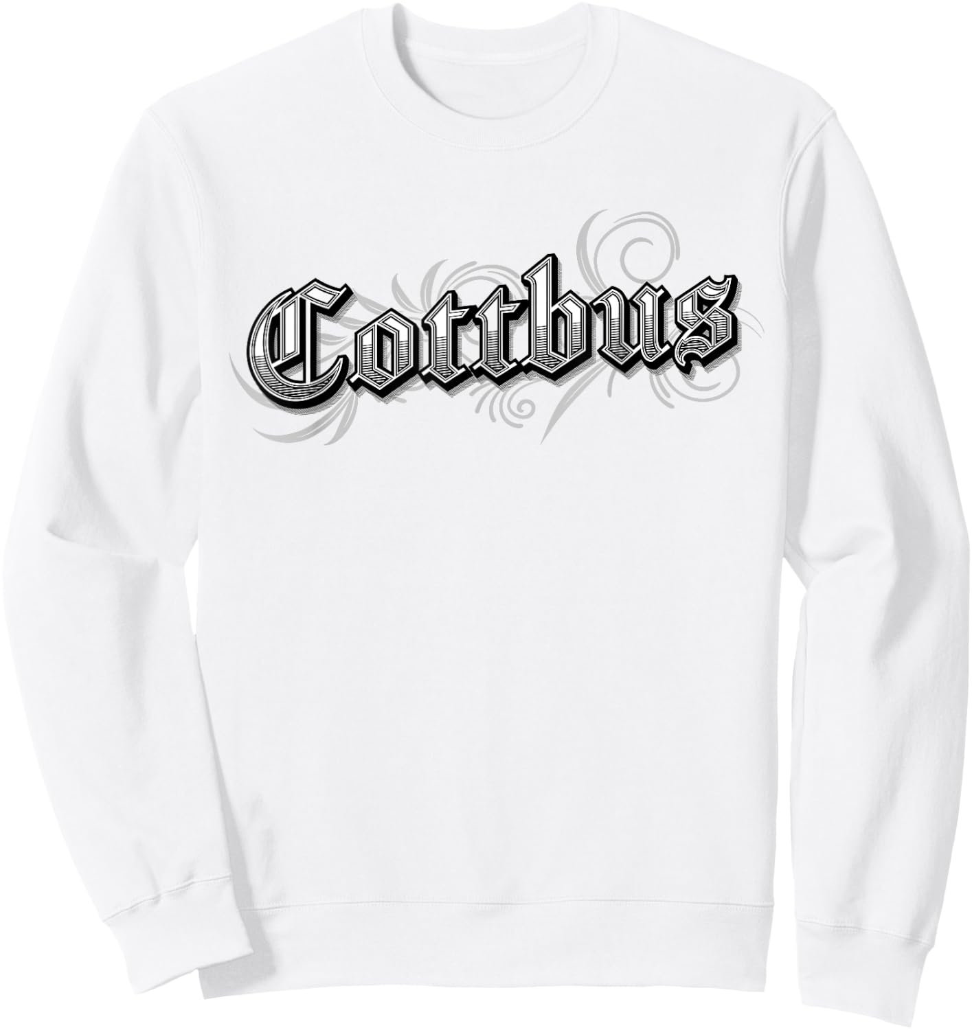Cottbus Ostdeutschland Vintage Sweatshirt - Sweatshirt | White