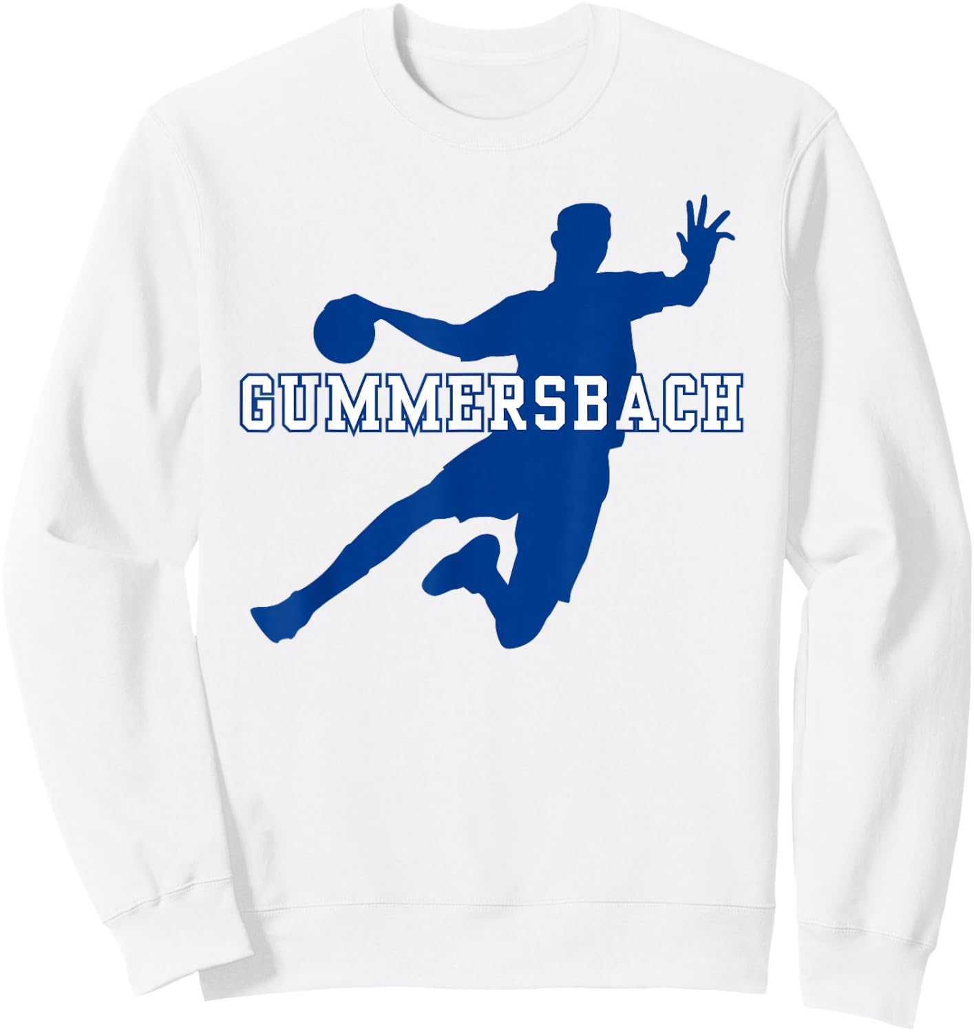 Gummersbach Handball Mannschaft Verein Fan NRW blau weiss Sweatshirt - Sweatshirt | White