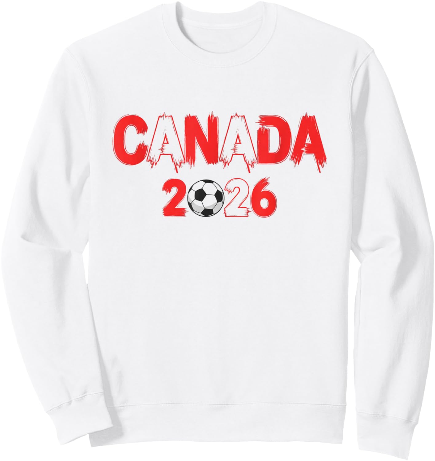 Maillot des Fans de Football Canada 2026 Canada Soccer Sweatshirt - Sweatshirt | White
