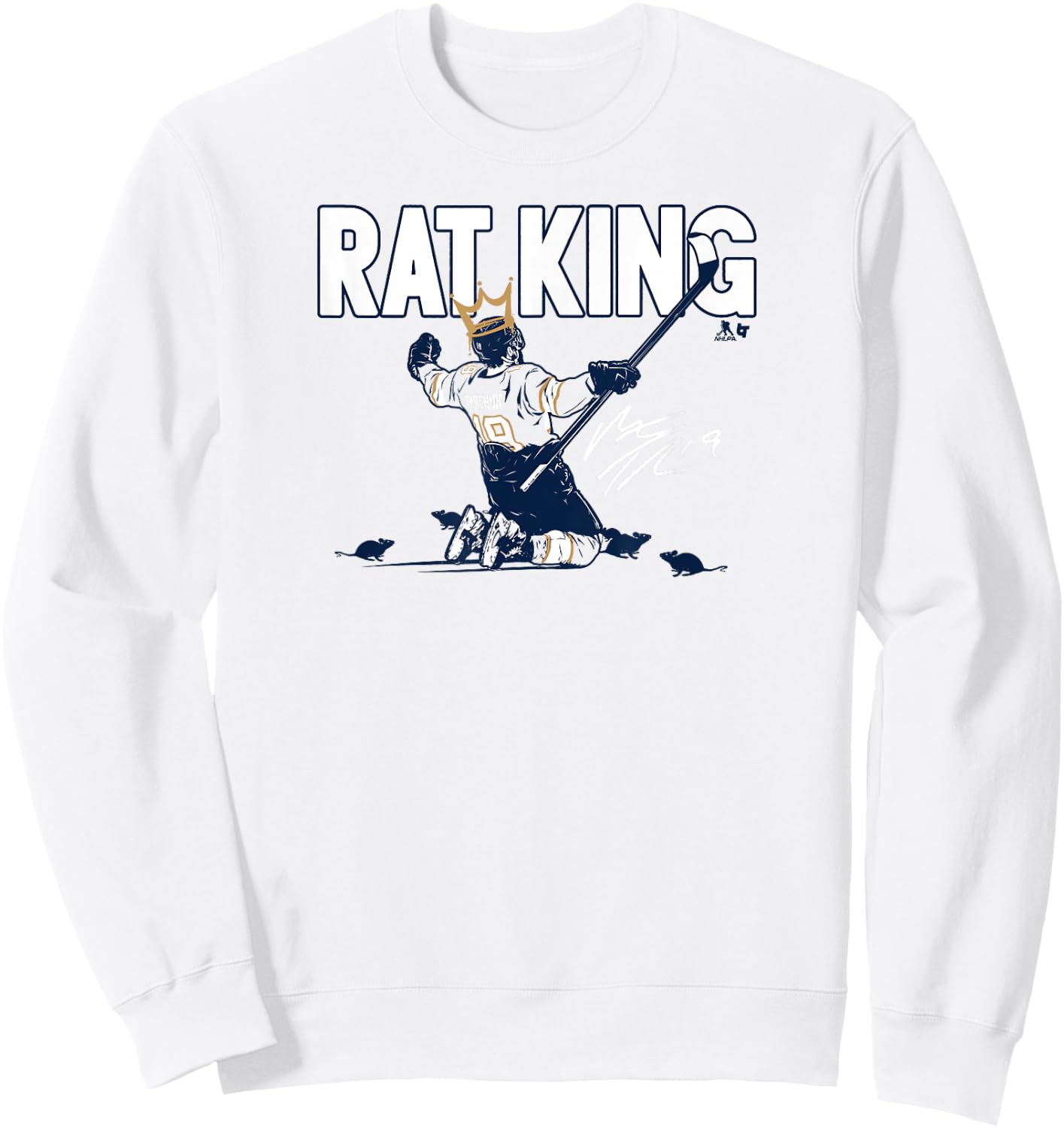 Matthew Tkachuk - Rat King - Florida Hockey Sweatshirt - Sweatshirt | White