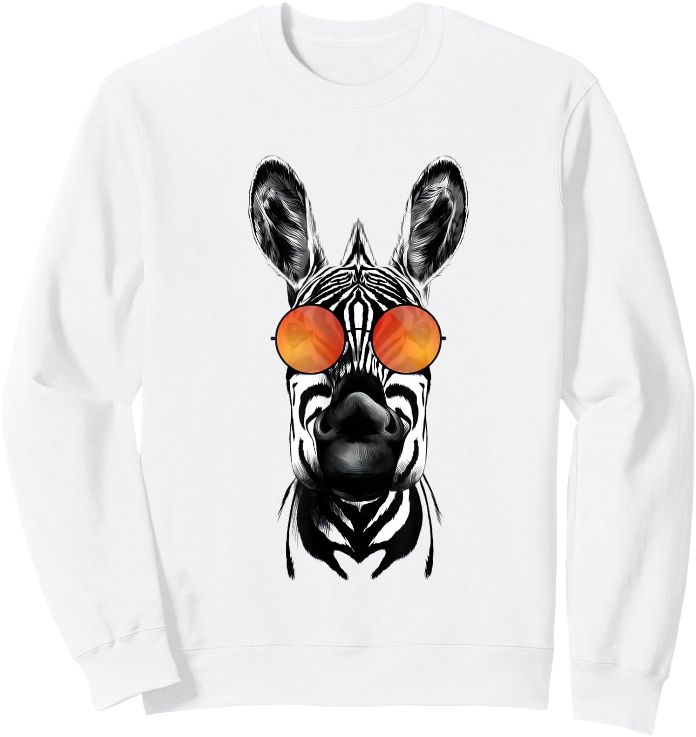 Zebra Shirt , Zebra Shirt for , Zebra for Boys Sweatshirt - Sweatshirt | White