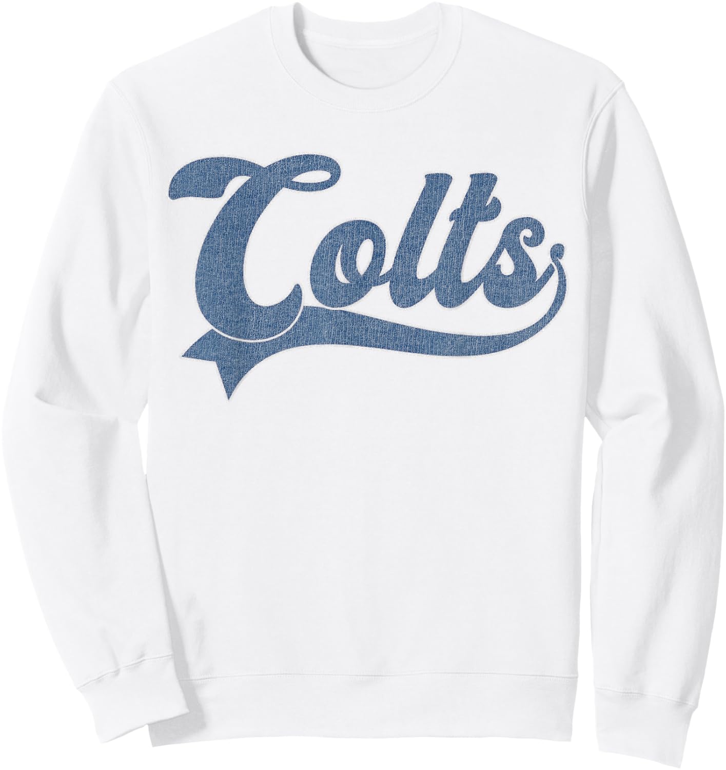 Colts Name Vintage Retro Gift Men Women Boy Girl Sweatshirt - Sweatshirt | White