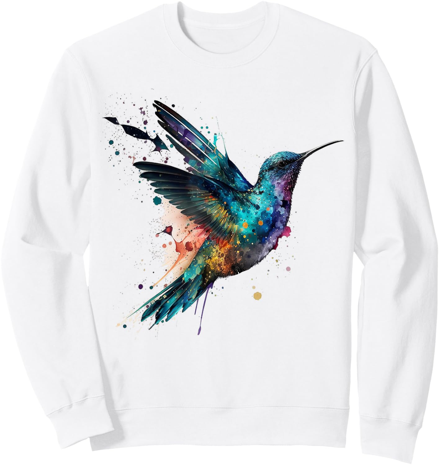 Vogel Kunst Tiere Tier Design Vogel Sweatshirt - Sweatshirt | White