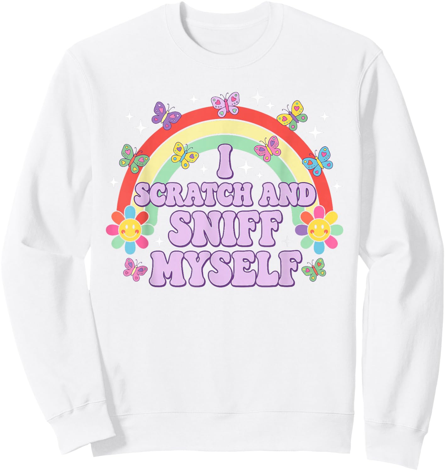 T-Shirt Sweatshirt - Sweatshirt | White