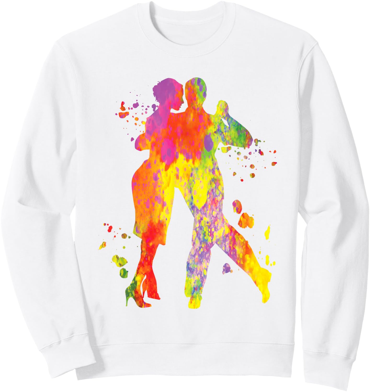 Tango Argentino Dancing Heartbeat Milonga Vals Tango-Tänzer Sweatshirt - Sweatshirt | White