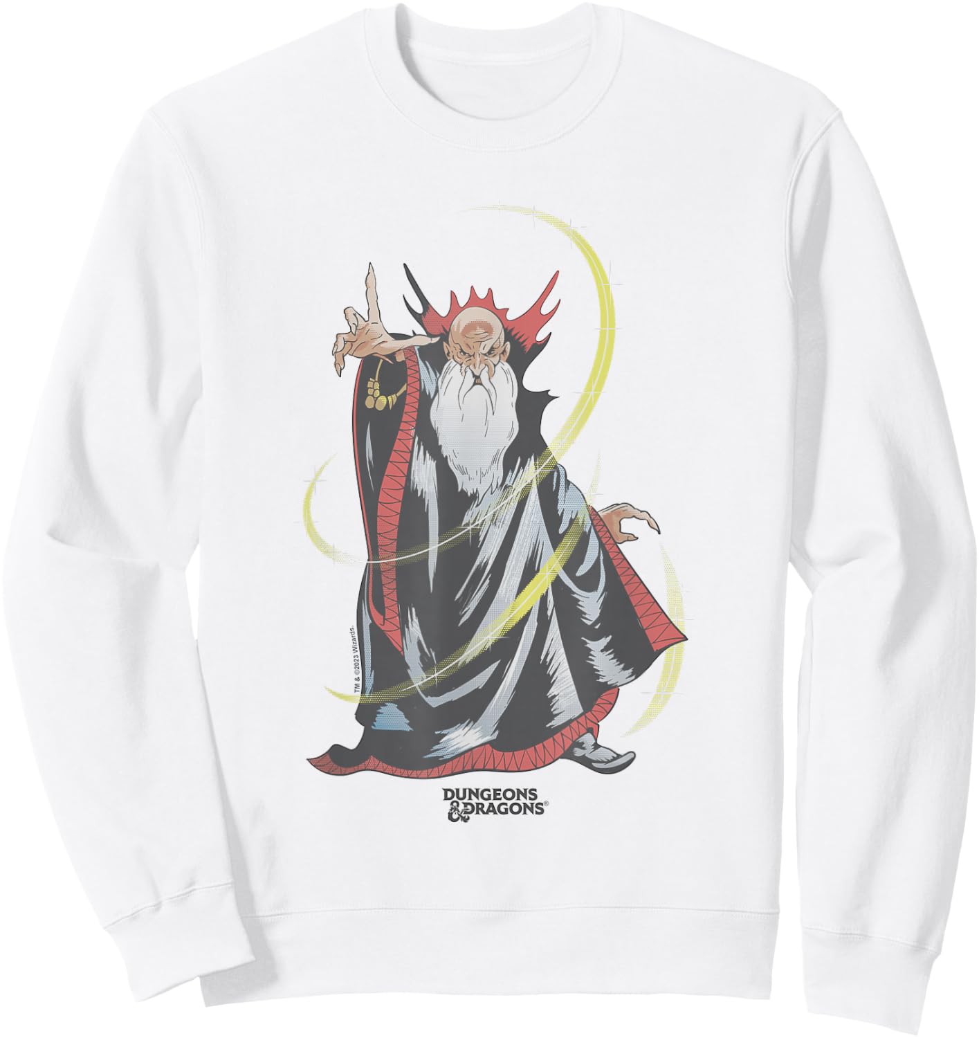 Dungeons & Dragons Kelek Wizard Sweatshirt - Sweatshirt | White