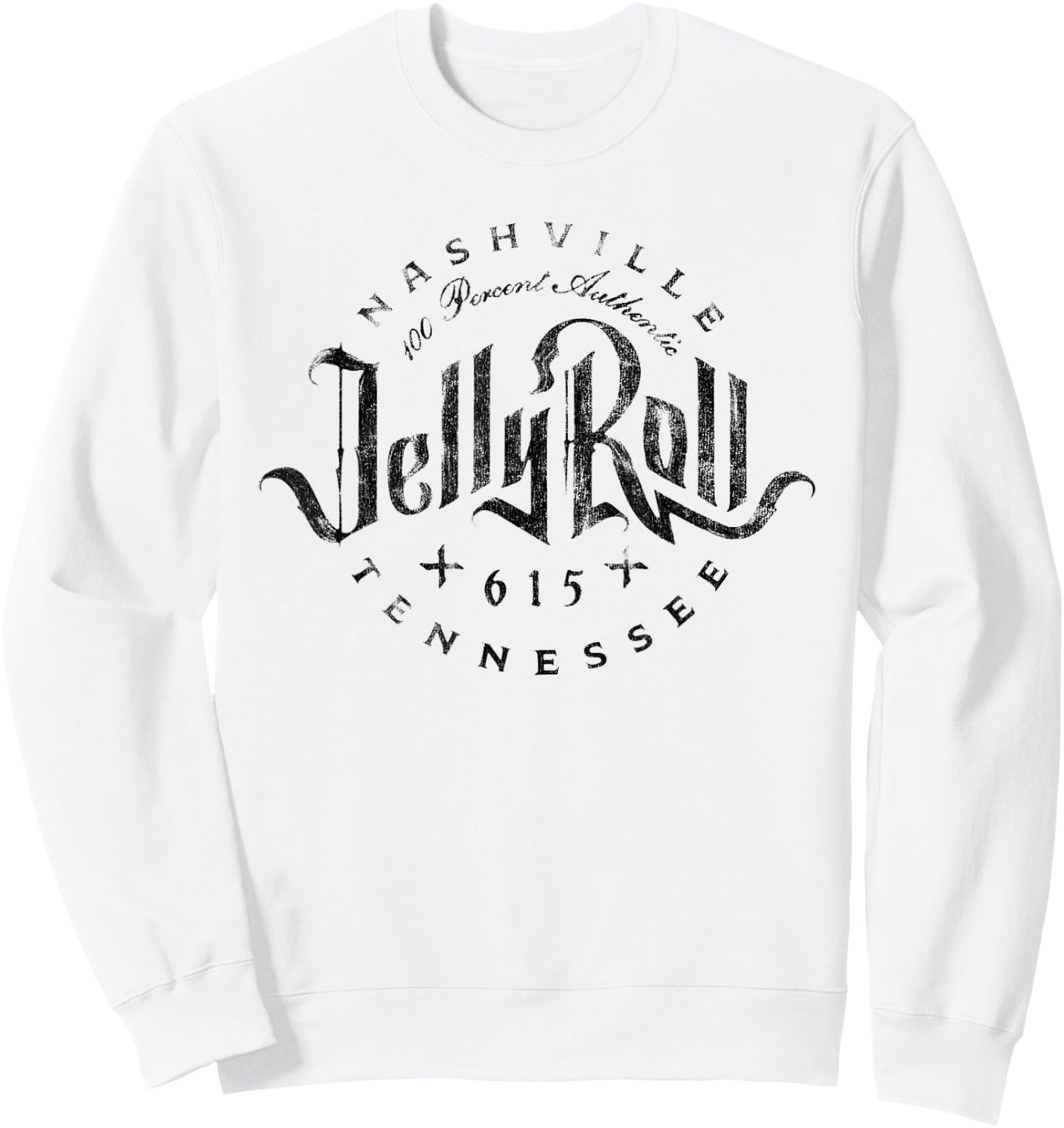 Jelly Roll - Nashville Sweatshirt - Sweatshirt | White