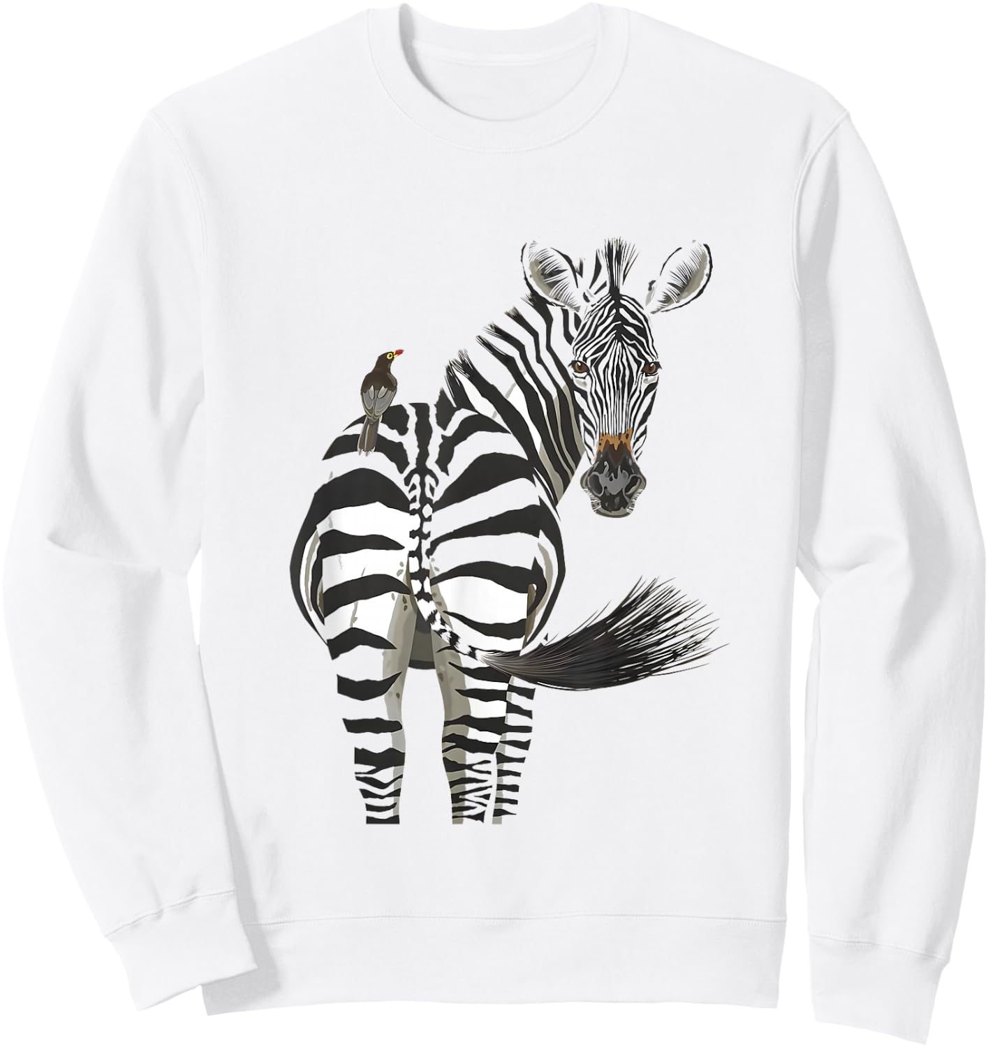 Zebra shirt , zebra shirt for , zebra for boys Sweatshirt - Sweatshirt | White